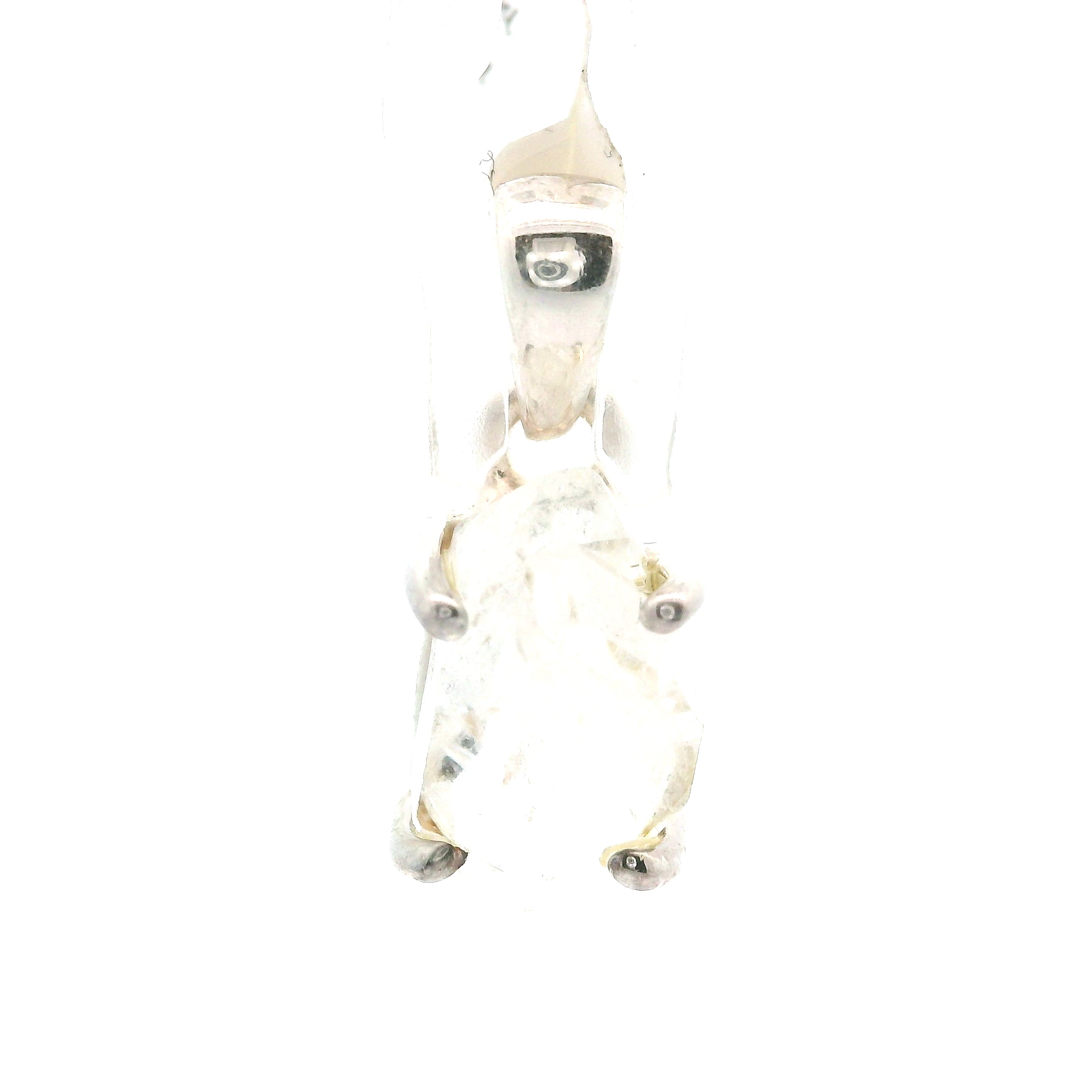 Pakimer Raw Pendant (High Quality) .925 Silver for Amplifying Intentions and Clearing Energy
