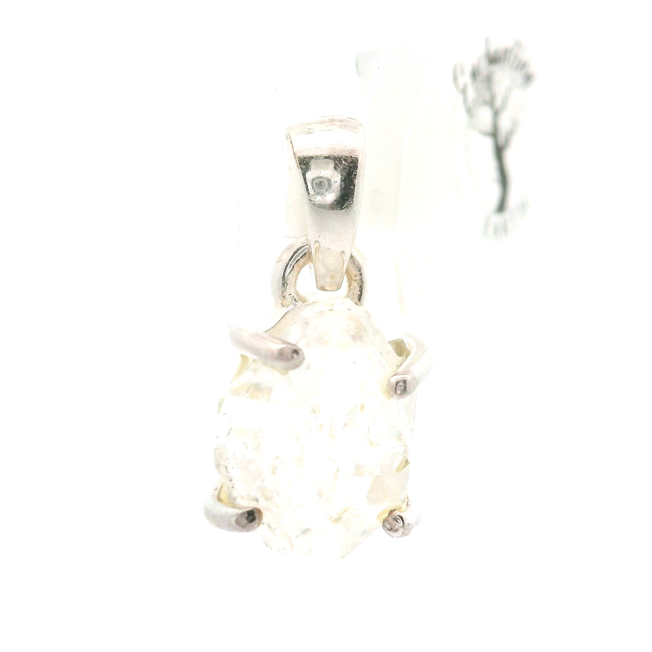 Pakimer Raw Pendant (High Quality) .925 Silver for Amplifying Intentions and Clearing Energy