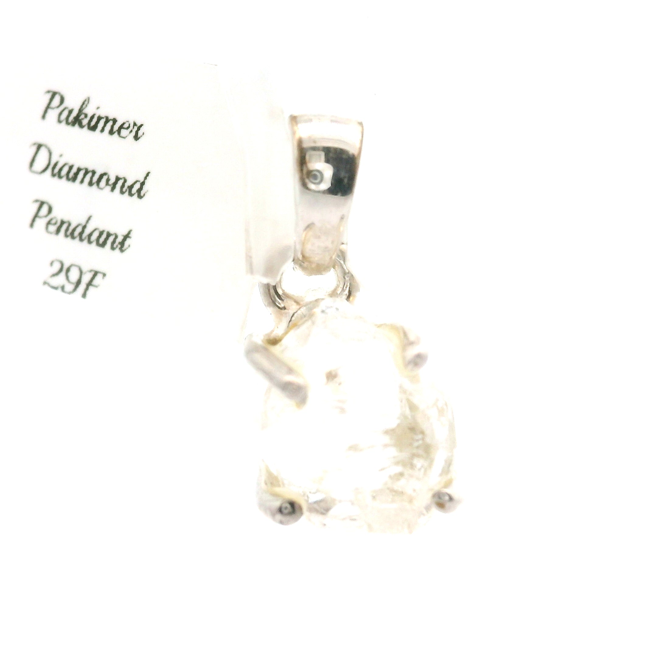 Pakimer Raw Pendant (High Quality) .925 Silver for Amplifying Intentions and Clearing Energy