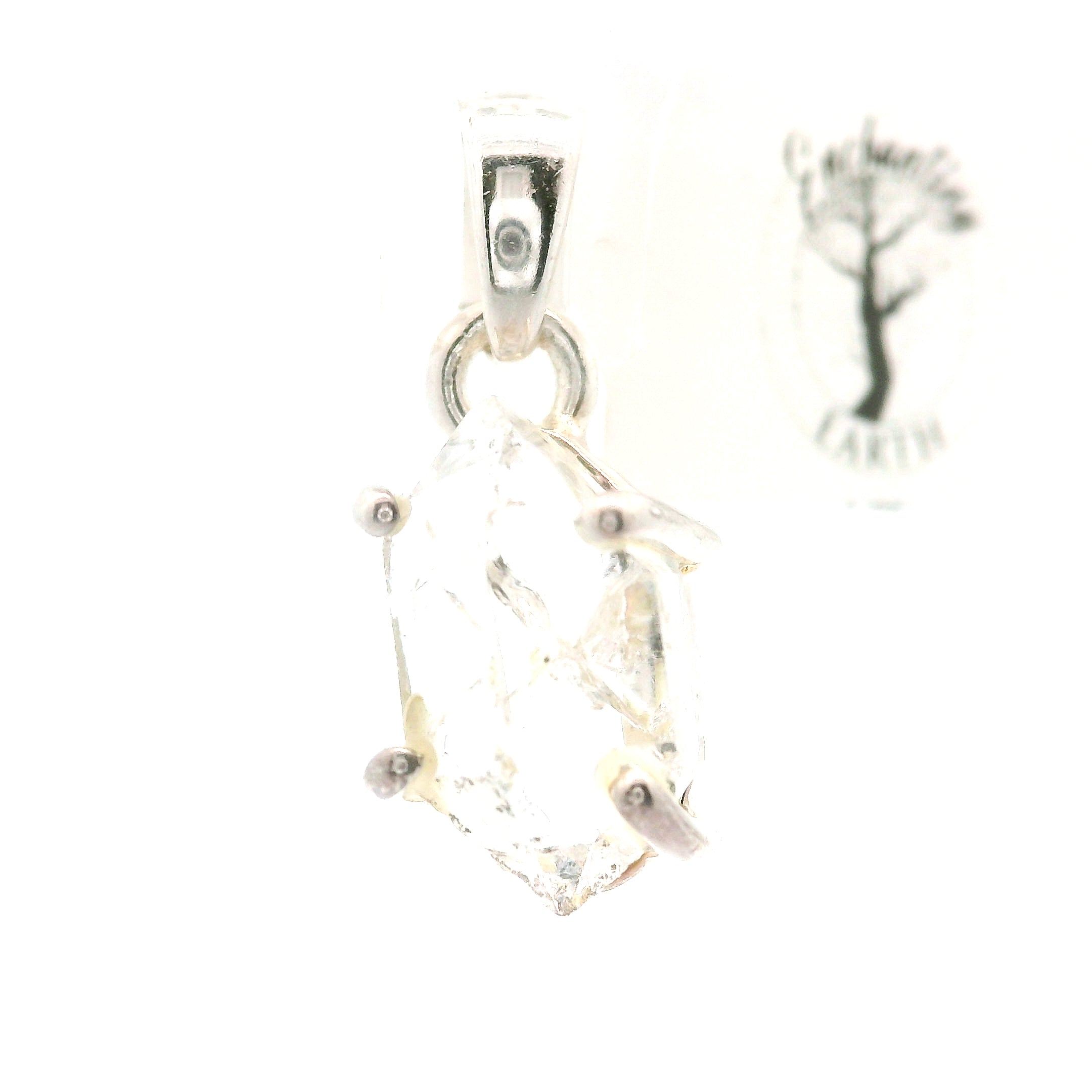Pakimer Raw Pendant (High Quality) .925 Silver for Amplifying Intentions and Clearing Energy