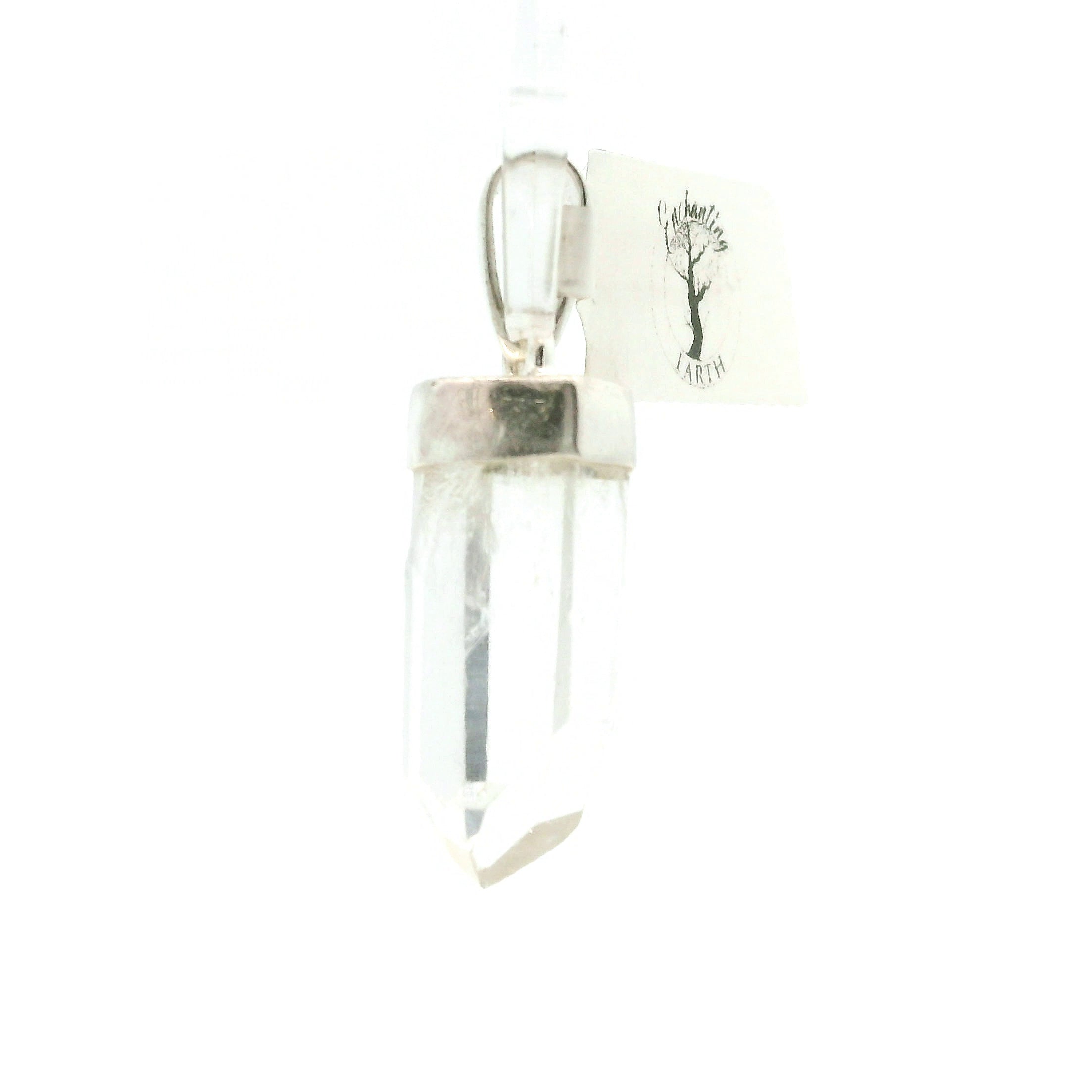 Lemurian Quartz Pendant .925 Silver for Healing, Intention Setting and Manifesting your Desires