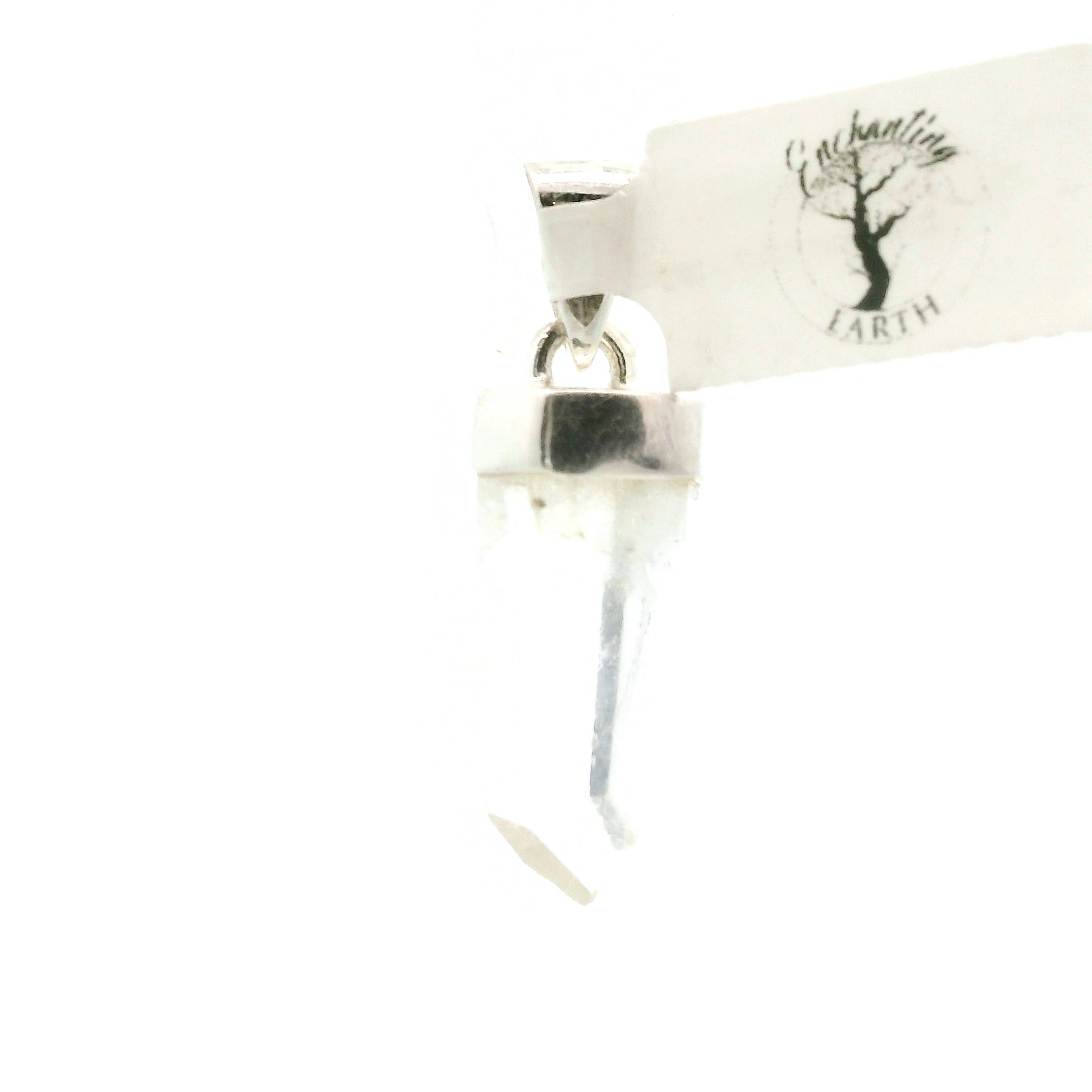 Lemurian Quartz Pendant .925 Silver for Healing, Intention Setting and Manifesting your Desires