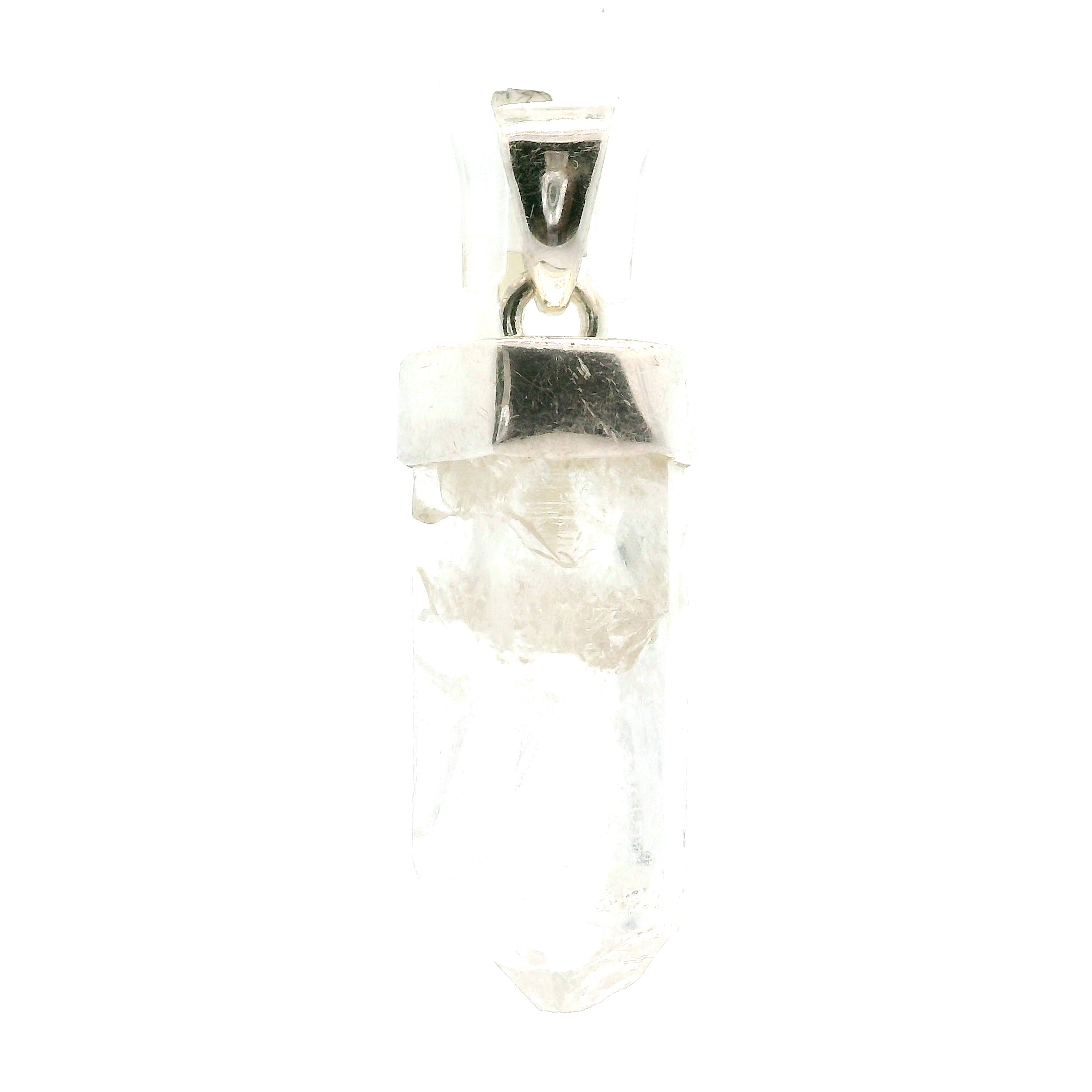 Lemurian Quartz Pendant .925 Silver for Healing, Intention Setting and Manifesting your Desires