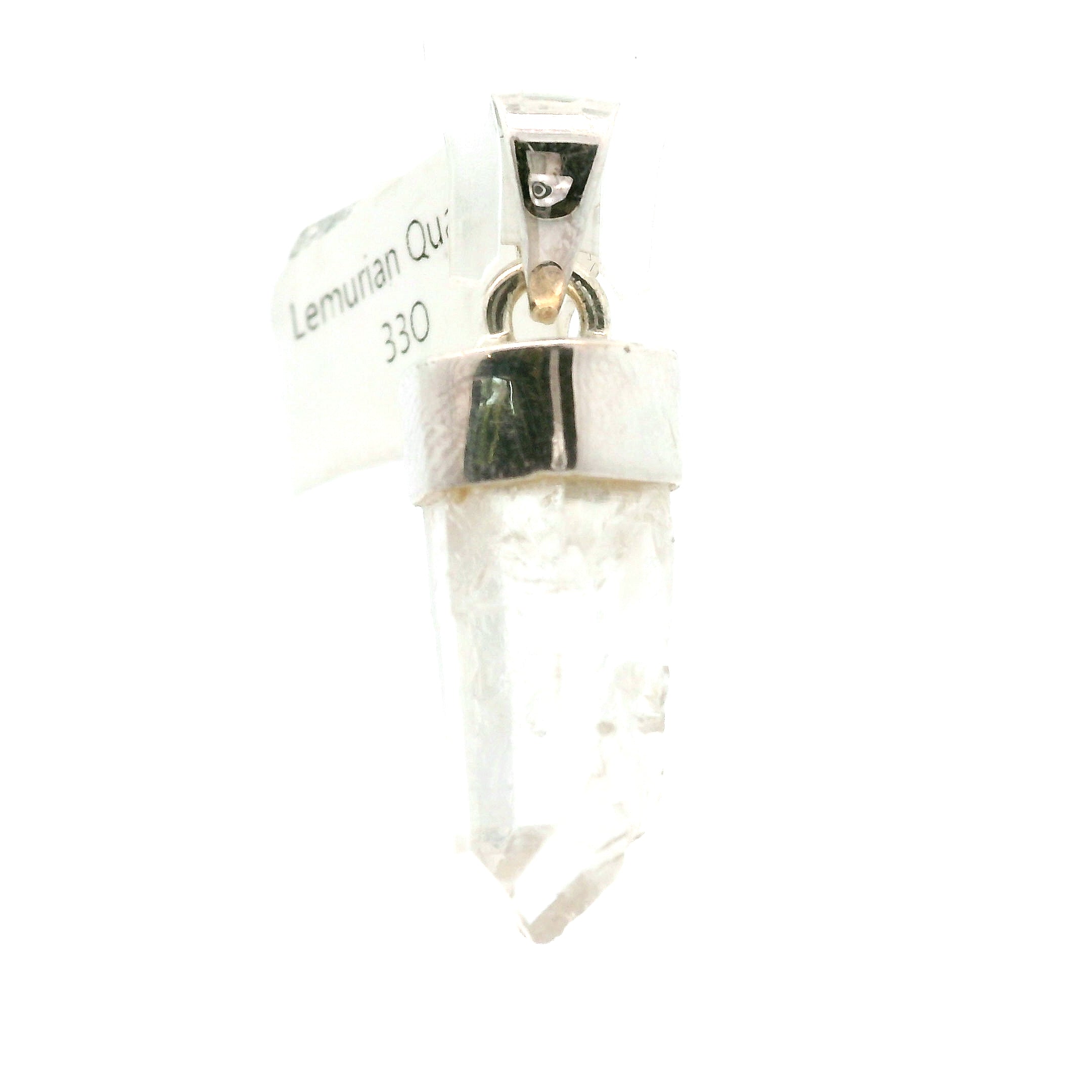 Lemurian Quartz Pendant .925 Silver for Healing, Intention Setting and Manifesting your Desires