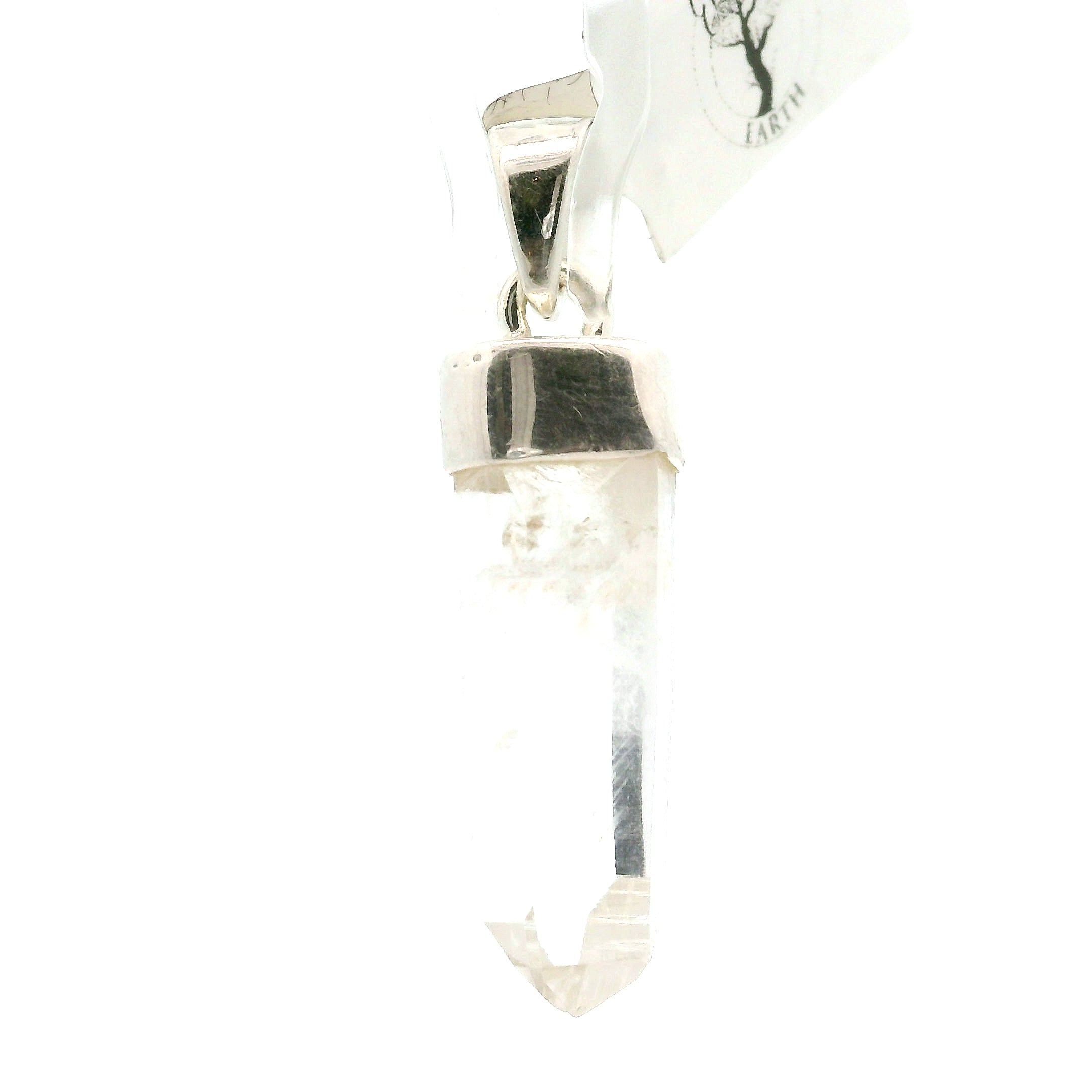 Lemurian Quartz Pendant .925 Silver for Healing, Intention Setting and Manifesting your Desires