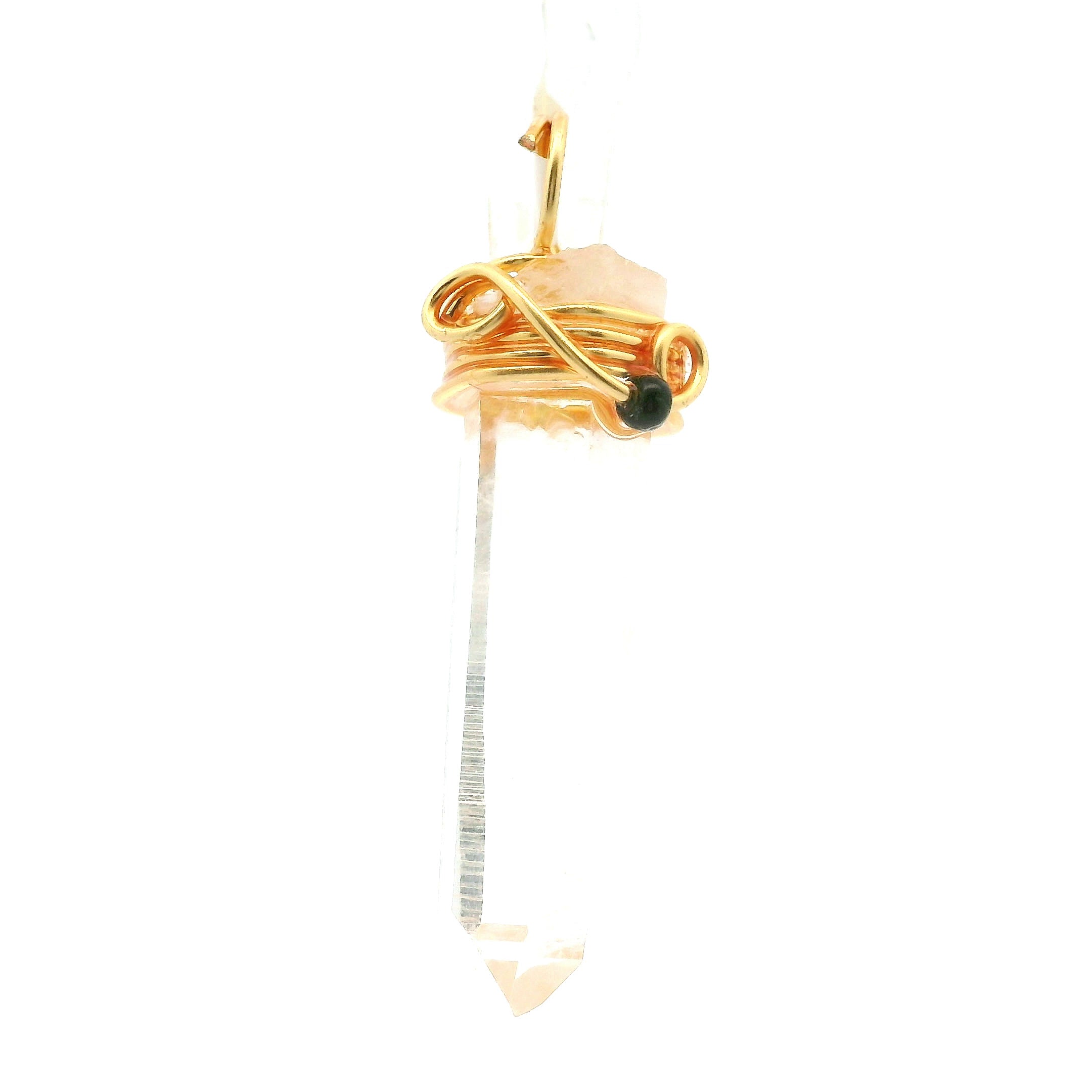 Colombia Lemurian Quartz Pendants .925 Silver for Healing, Intention Setting and Manifesting your Desires