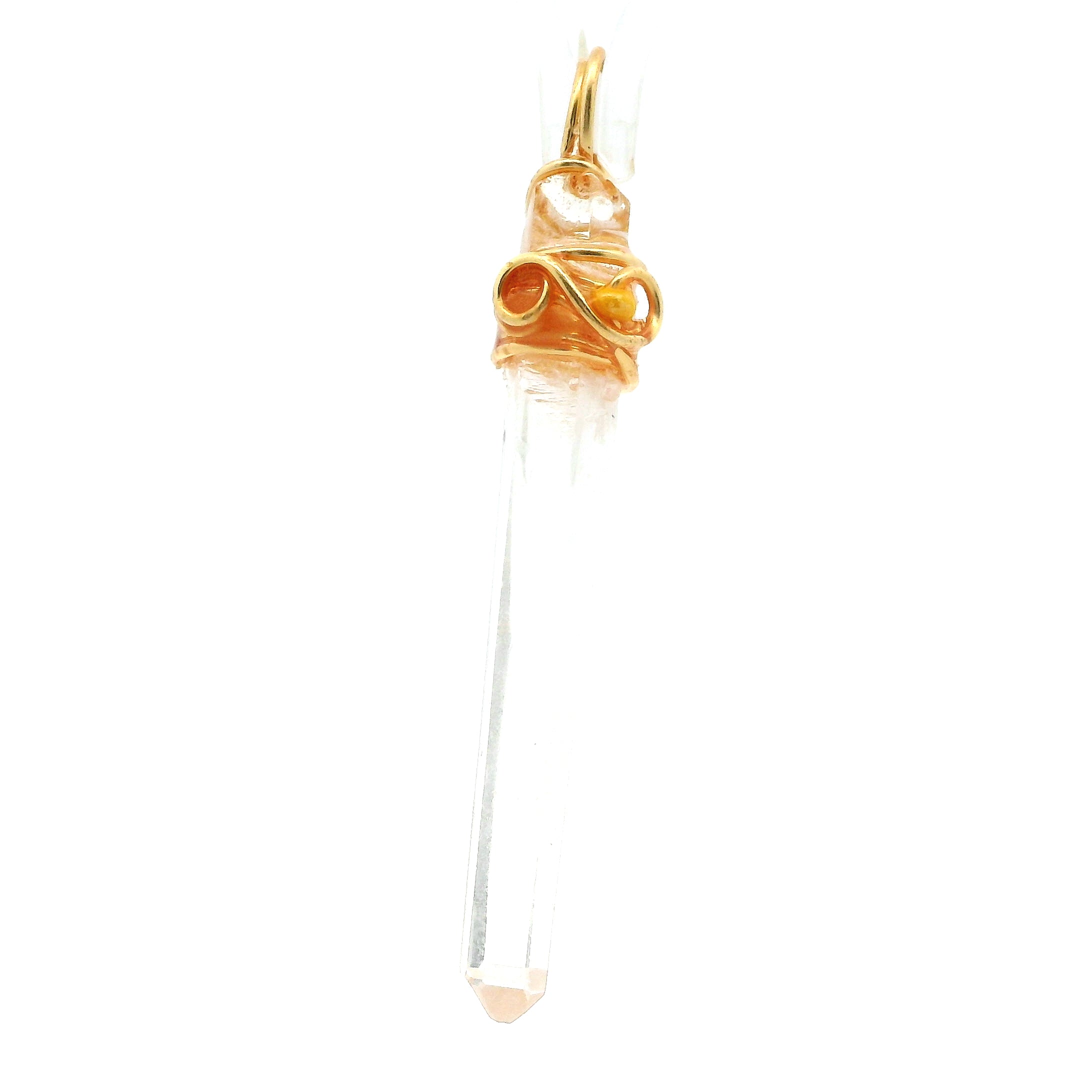 Colombia Lemurian Quartz Pendants .925 Silver for Healing, Intention Setting and Manifesting your Desires