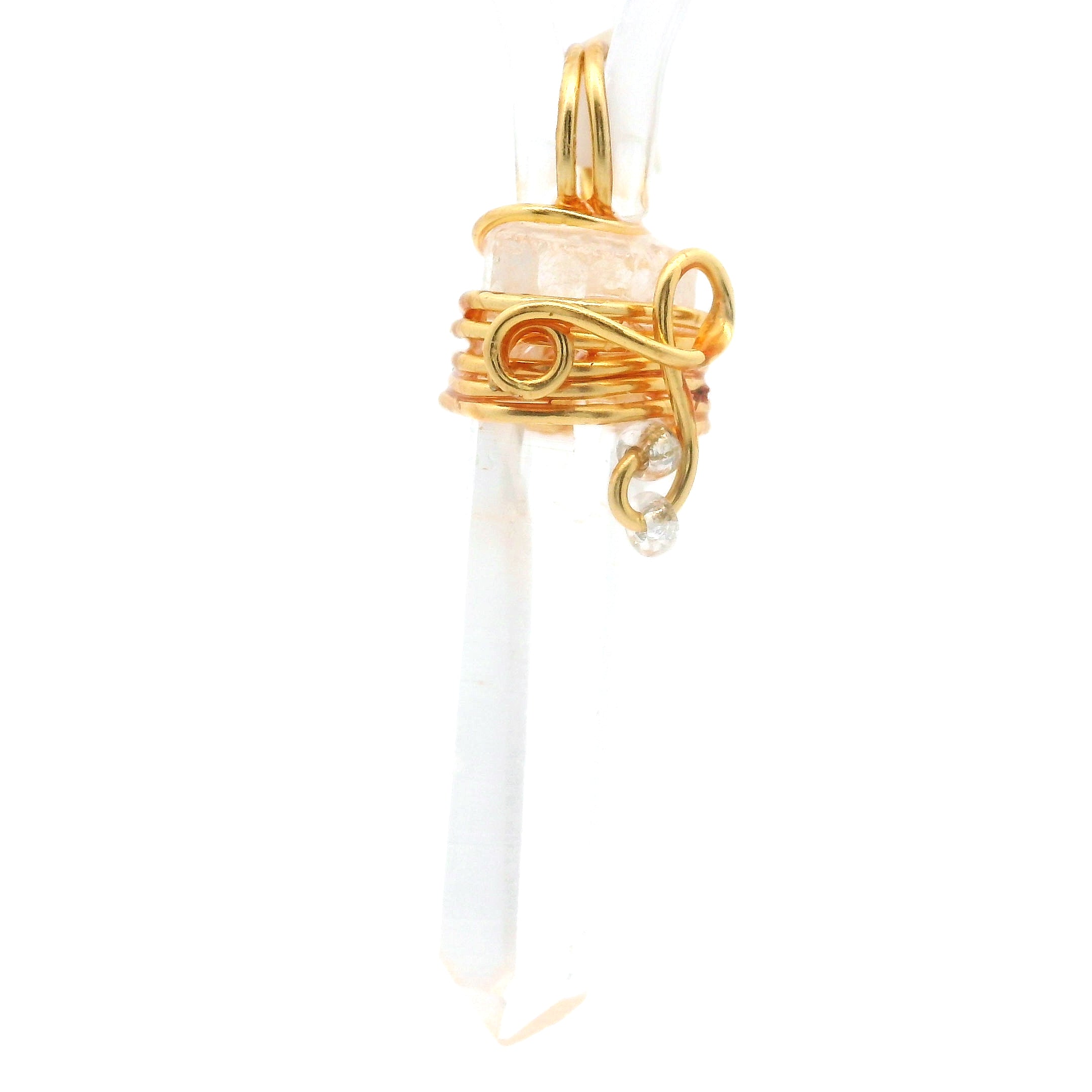 Colombia Lemurian Quartz Pendants .925 Silver for Healing, Intention Setting and Manifesting your Desires