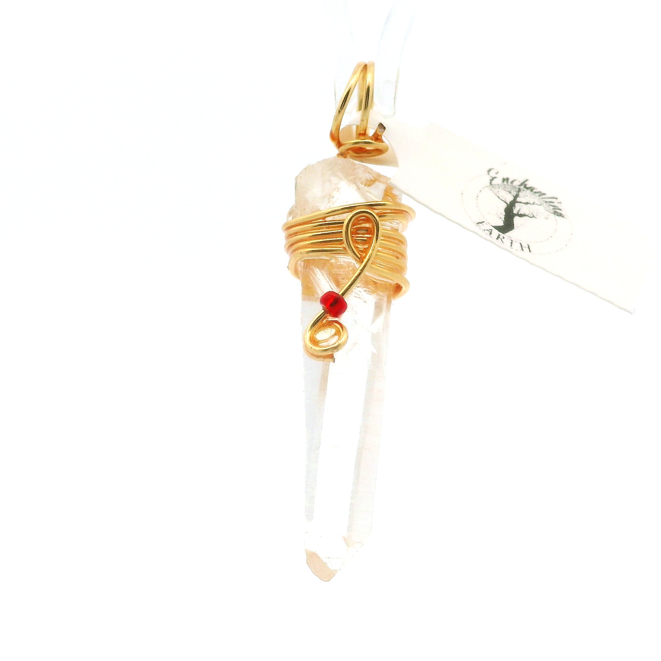 Colombia Lemurian Quartz Pendants .925 Silver for Healing, Intention Setting and Manifesting your Desires