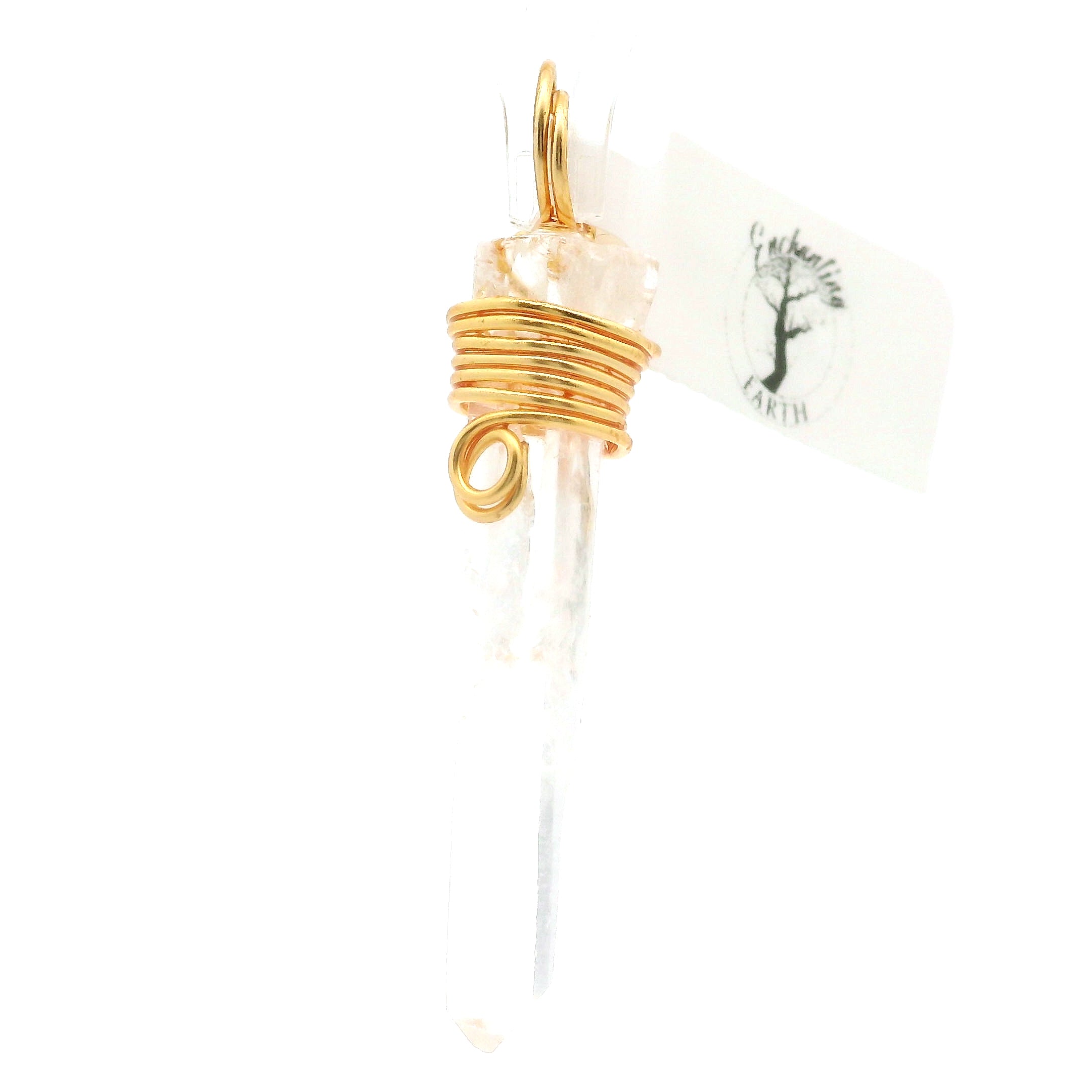 Colombia Lemurian Quartz Pendants .925 Silver for Healing, Intention Setting and Manifesting your Desires