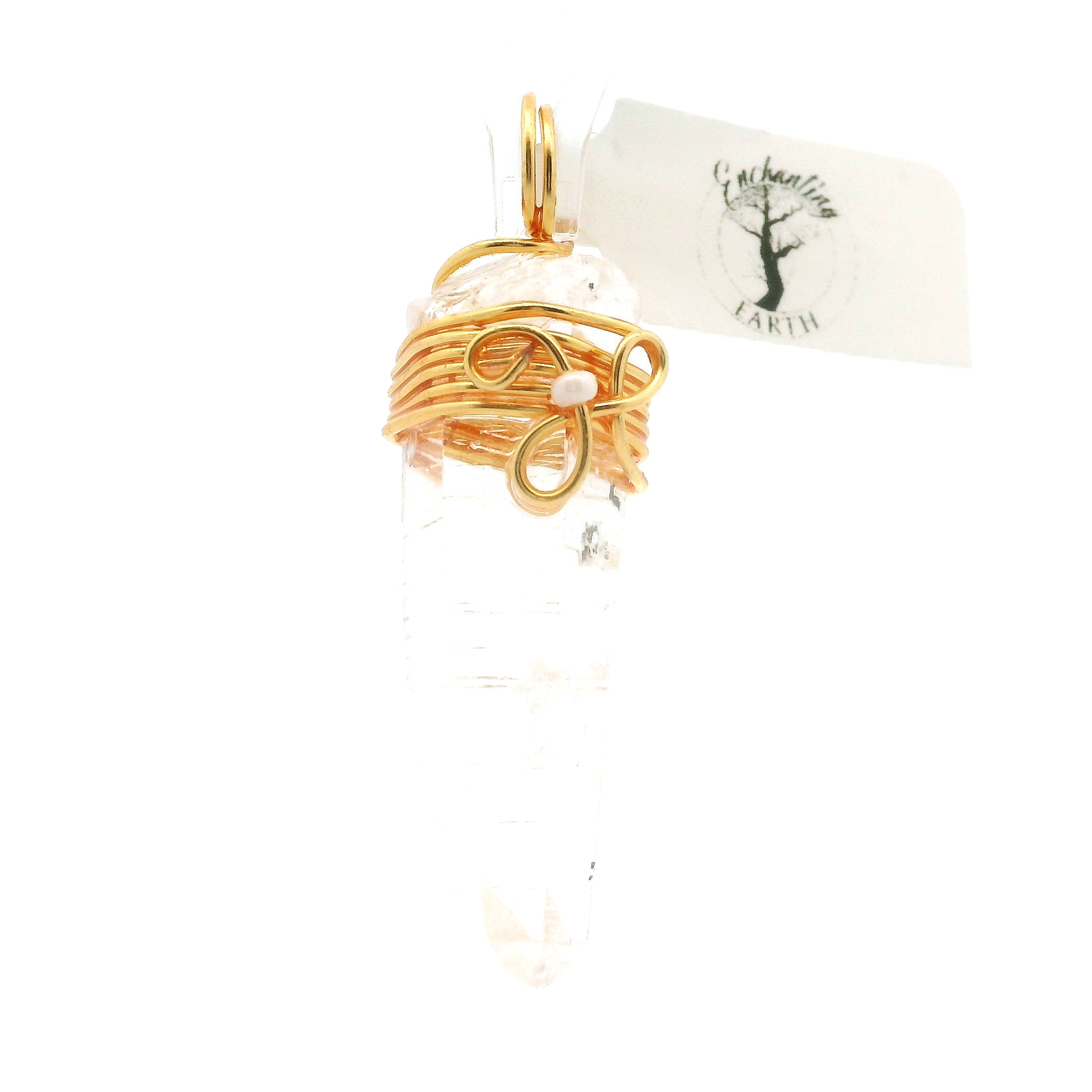 Colombia Lemurian Quartz Pendants .925 Silver for Healing, Intention Setting and Manifesting your Desires