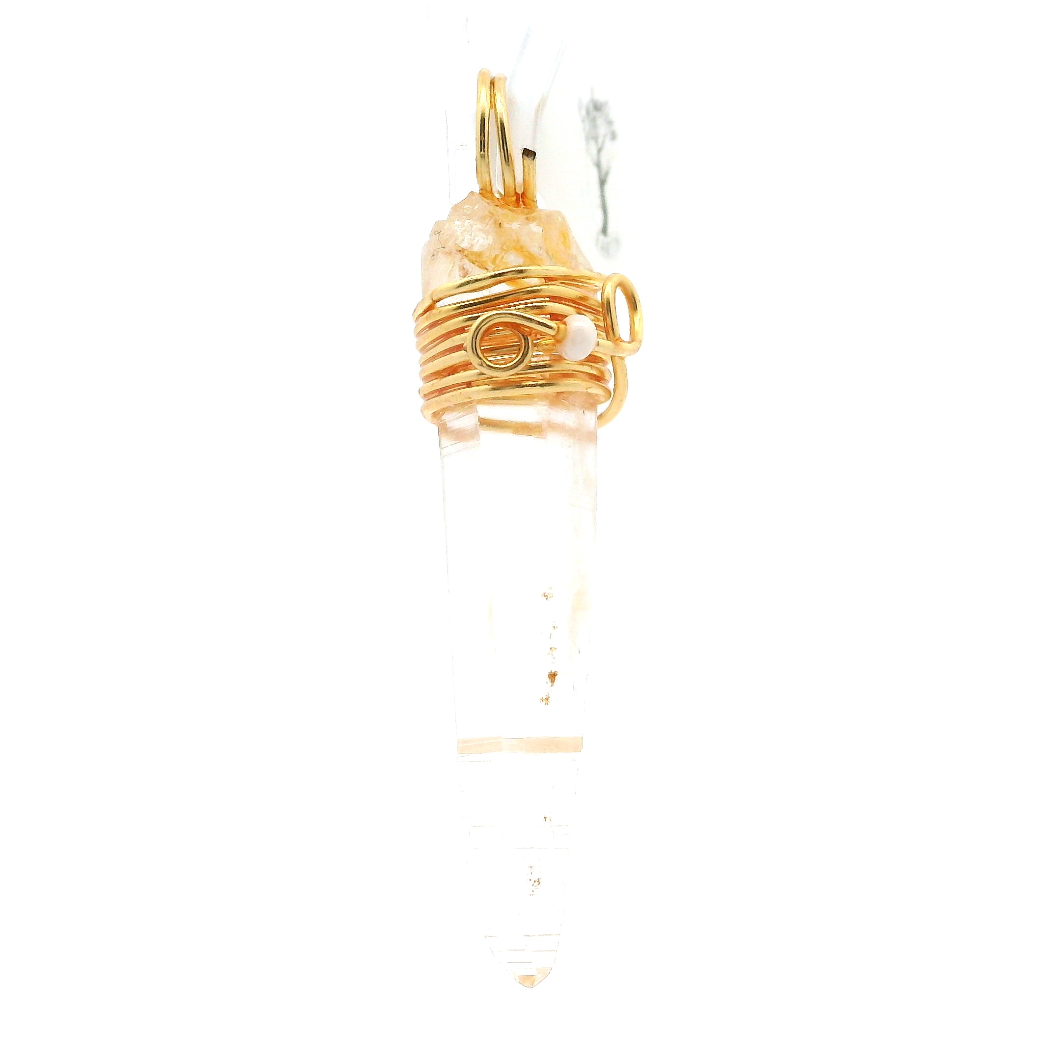 Colombia Lemurian Quartz Pendants .925 Silver for Healing, Intention Setting and Manifesting your Desires