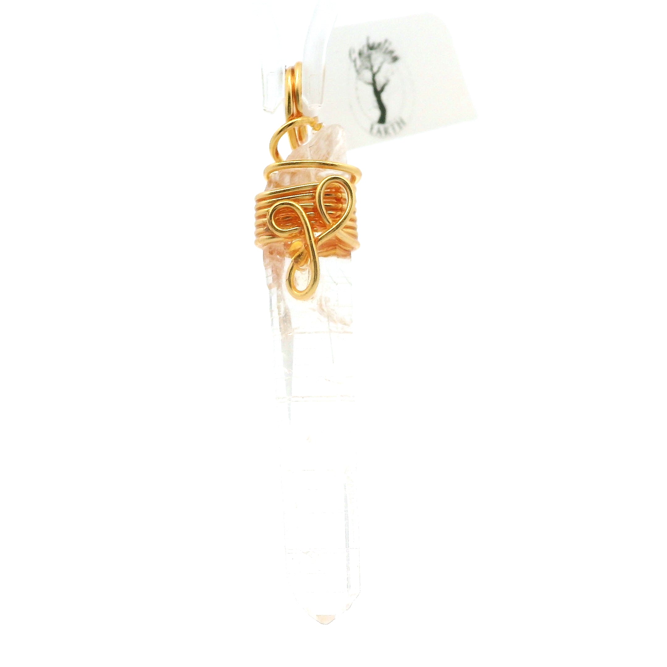 Colombia Lemurian Quartz Pendants .925 Silver for Healing, Intention Setting and Manifesting your Desires