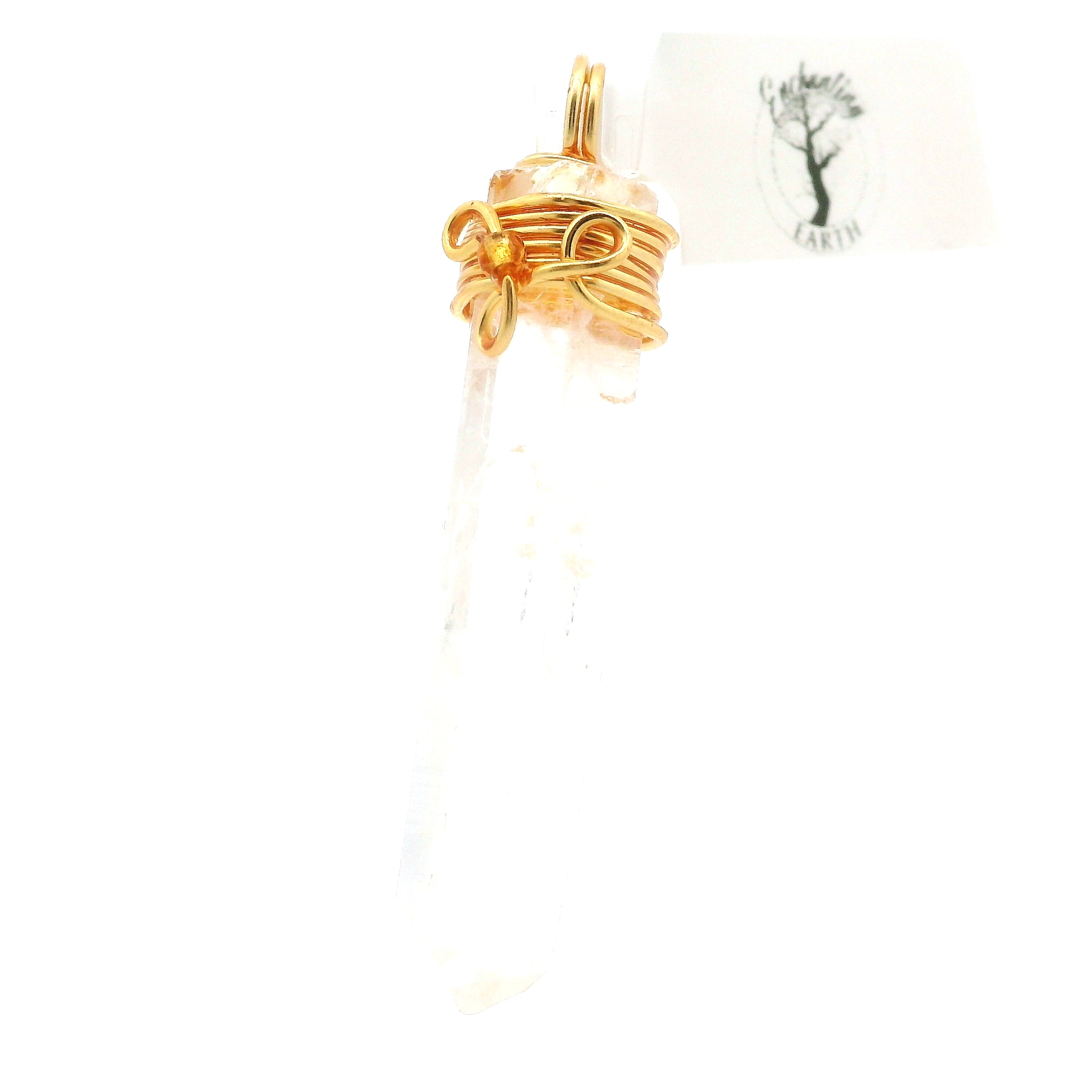 Colombia Lemurian Quartz Pendants .925 Silver for Healing, Intention Setting and Manifesting your Desires