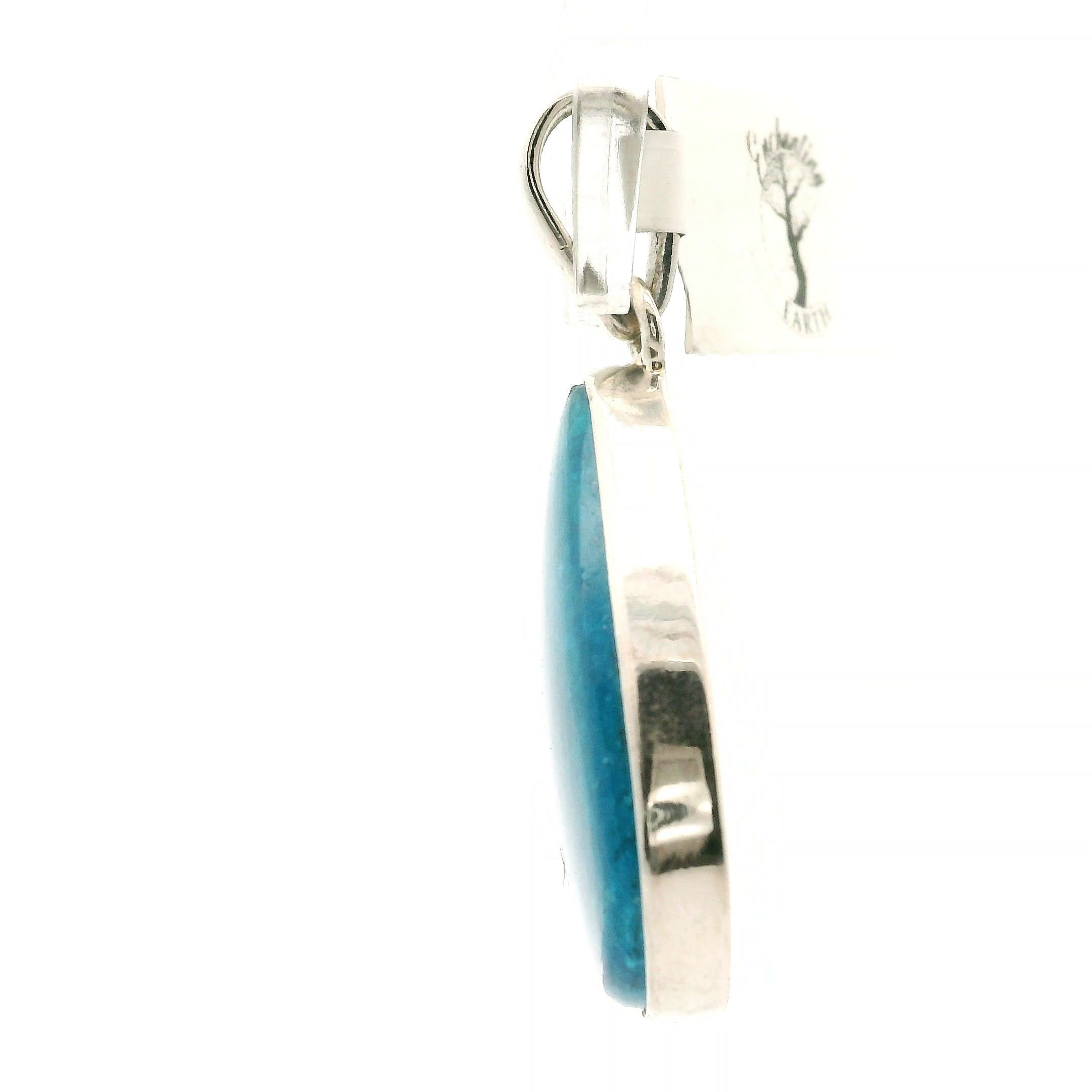 Neon Blue Apatite Pendants .925 Silver for Overall Health and Wellness