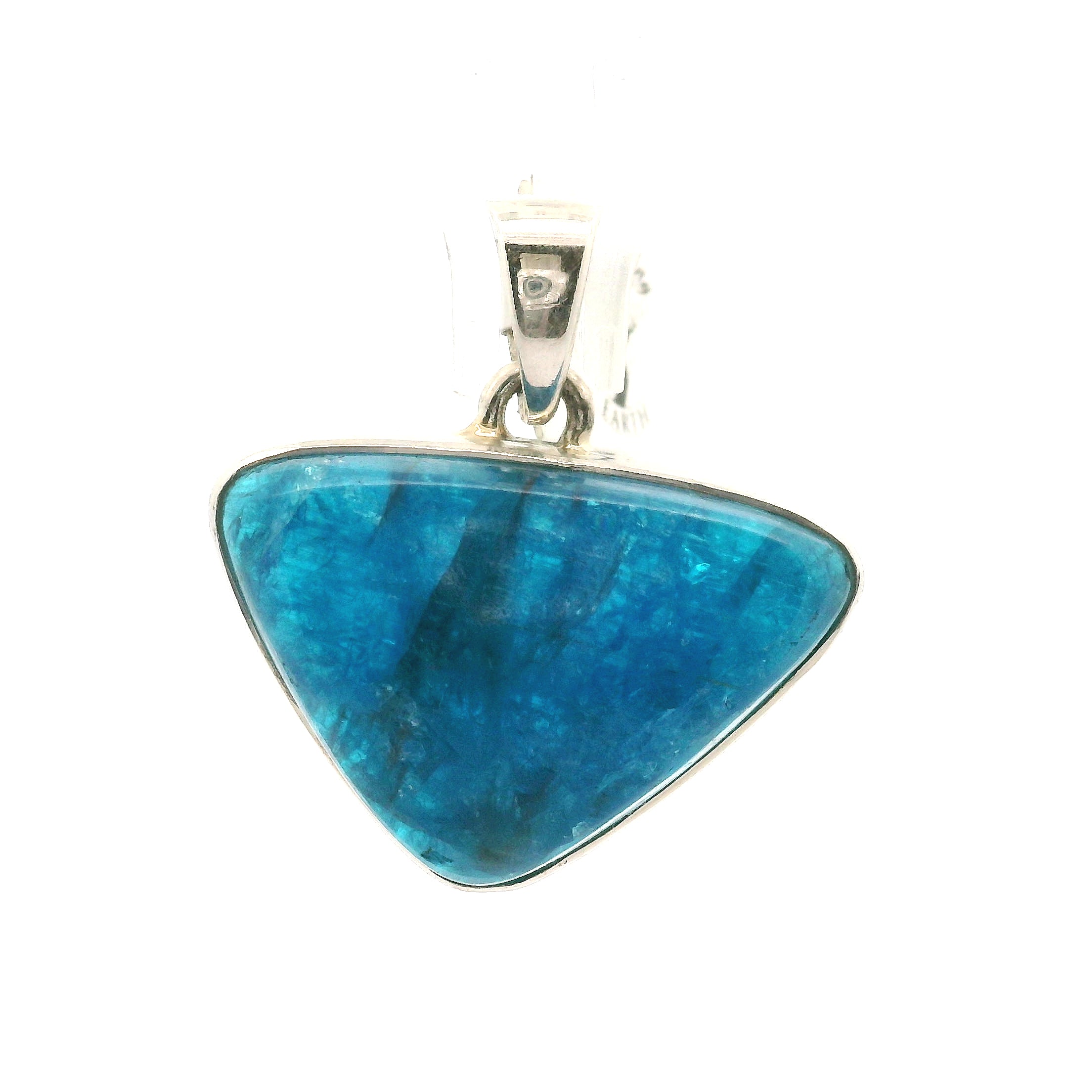 Neon Blue Apatite Pendants .925 Silver for Overall Health and Wellness
