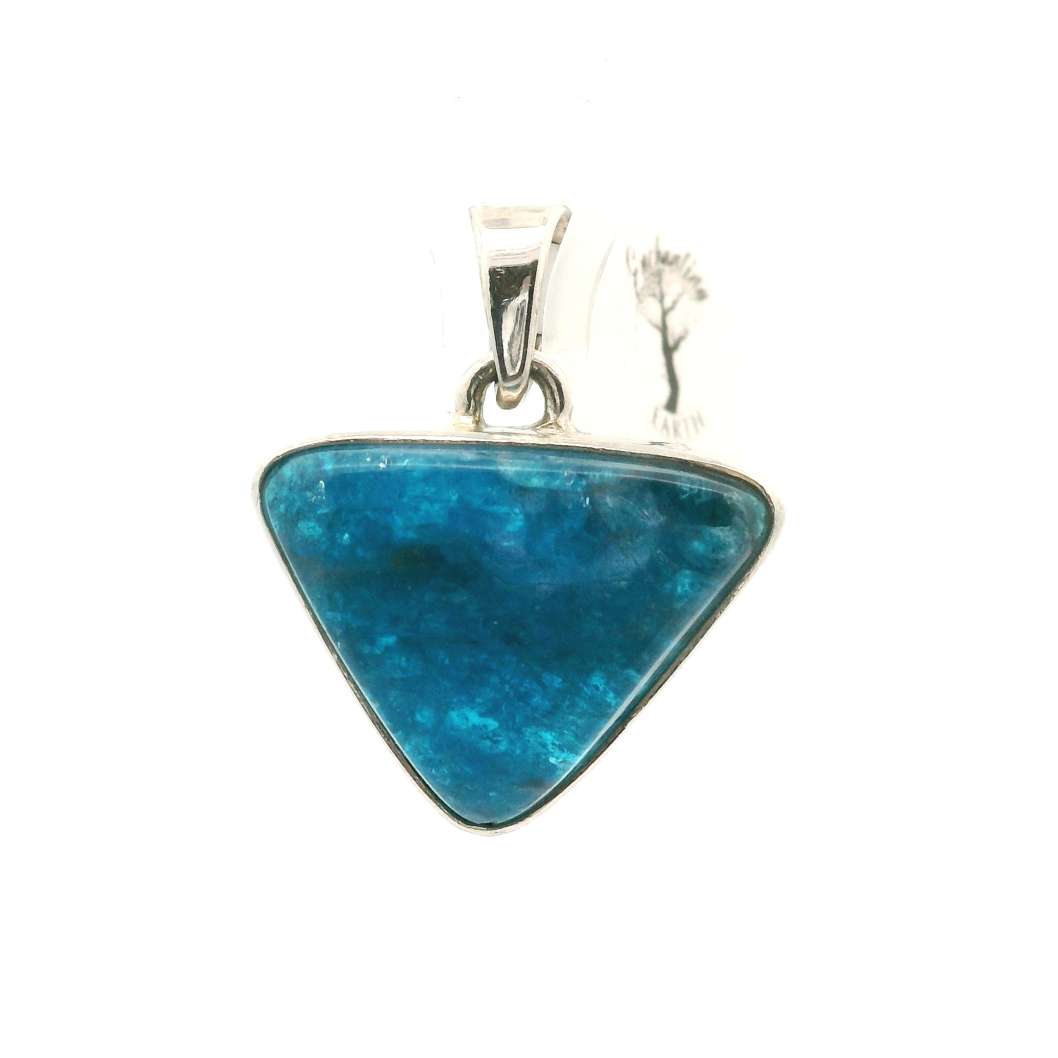 Neon Blue Apatite Pendants .925 Silver for Overall Health and Wellness