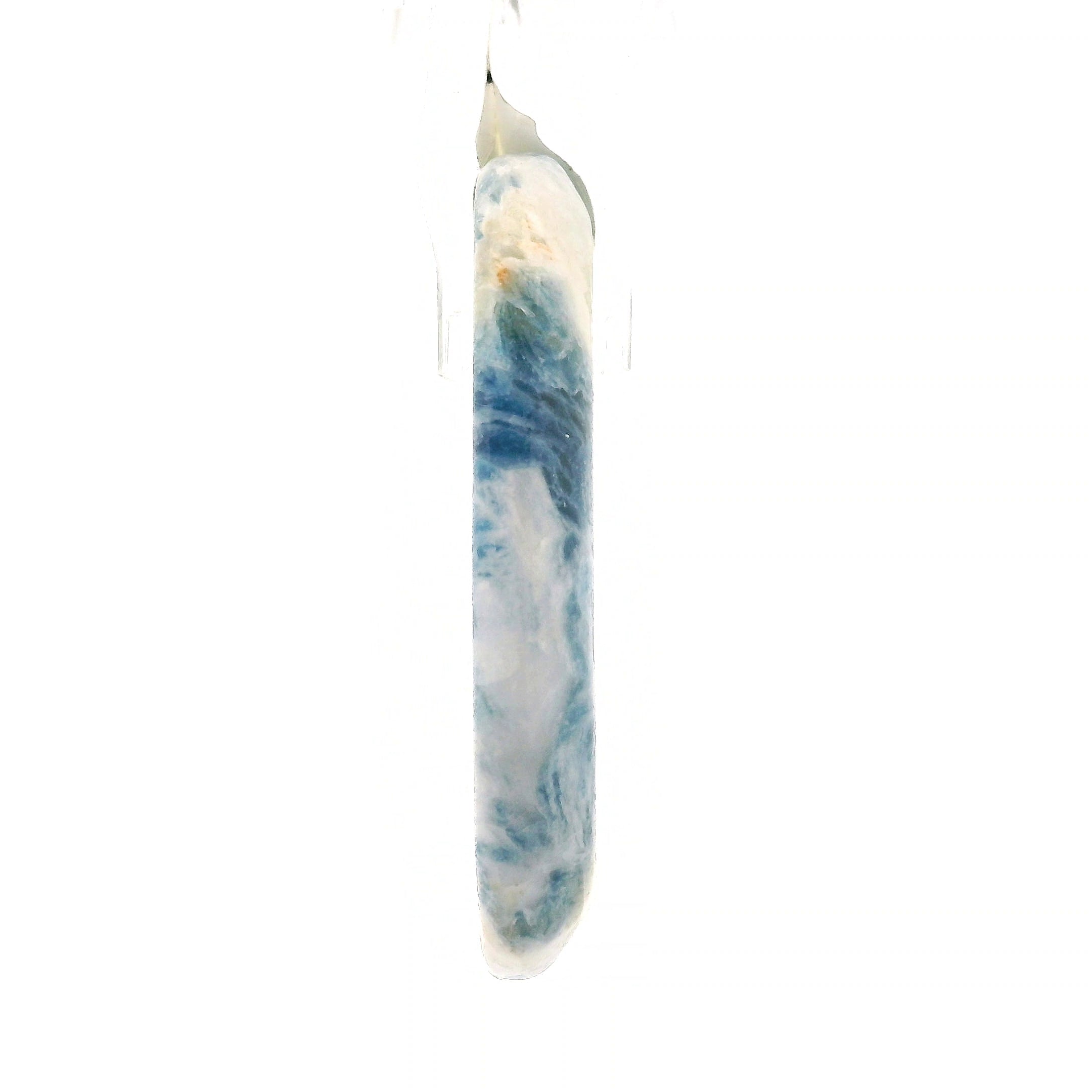 Blue Scheelite Pendant .925 Silver for Peace of Mind and Sleep