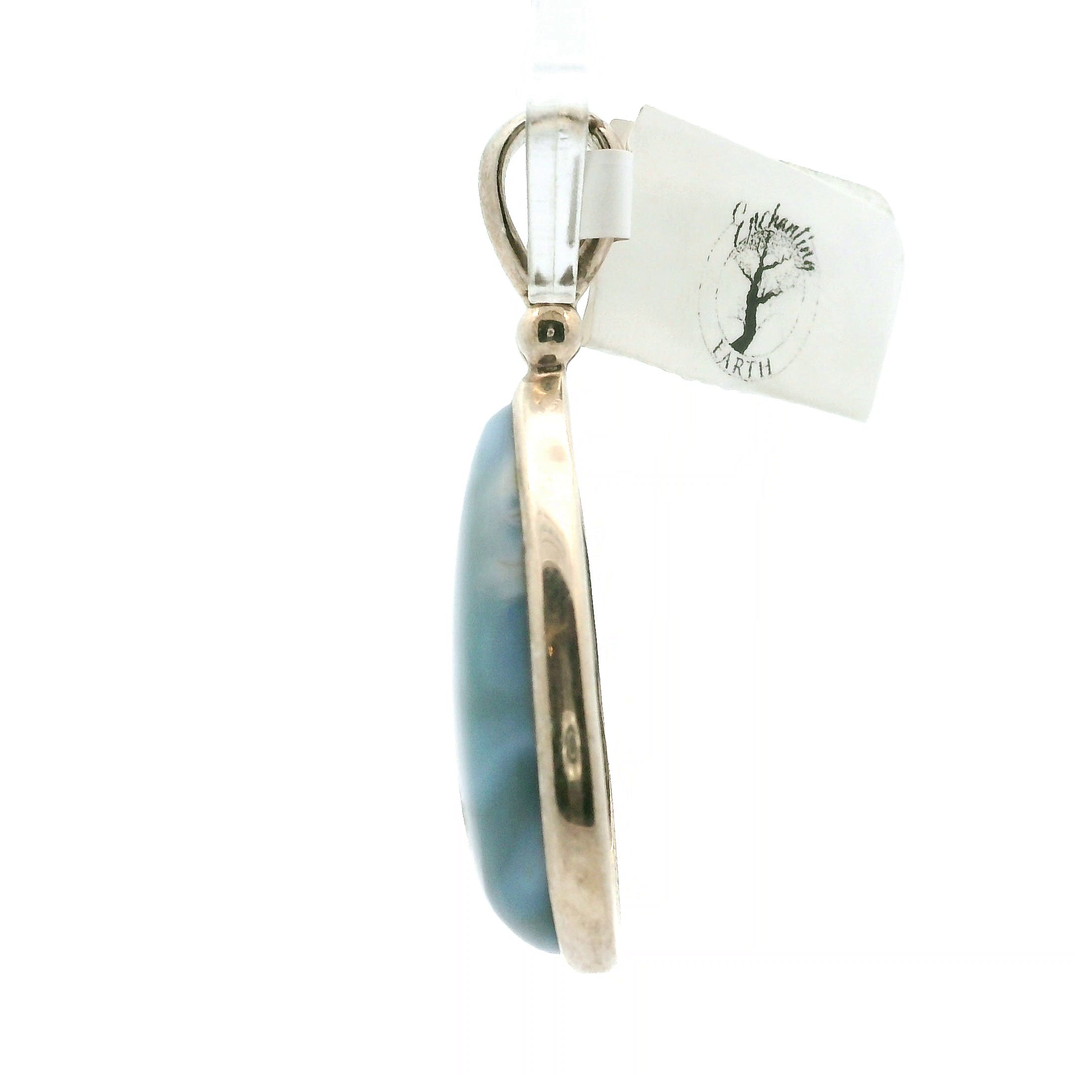 Owyhee Opal Pendant .925 Silver for Emotional Healing and Balance