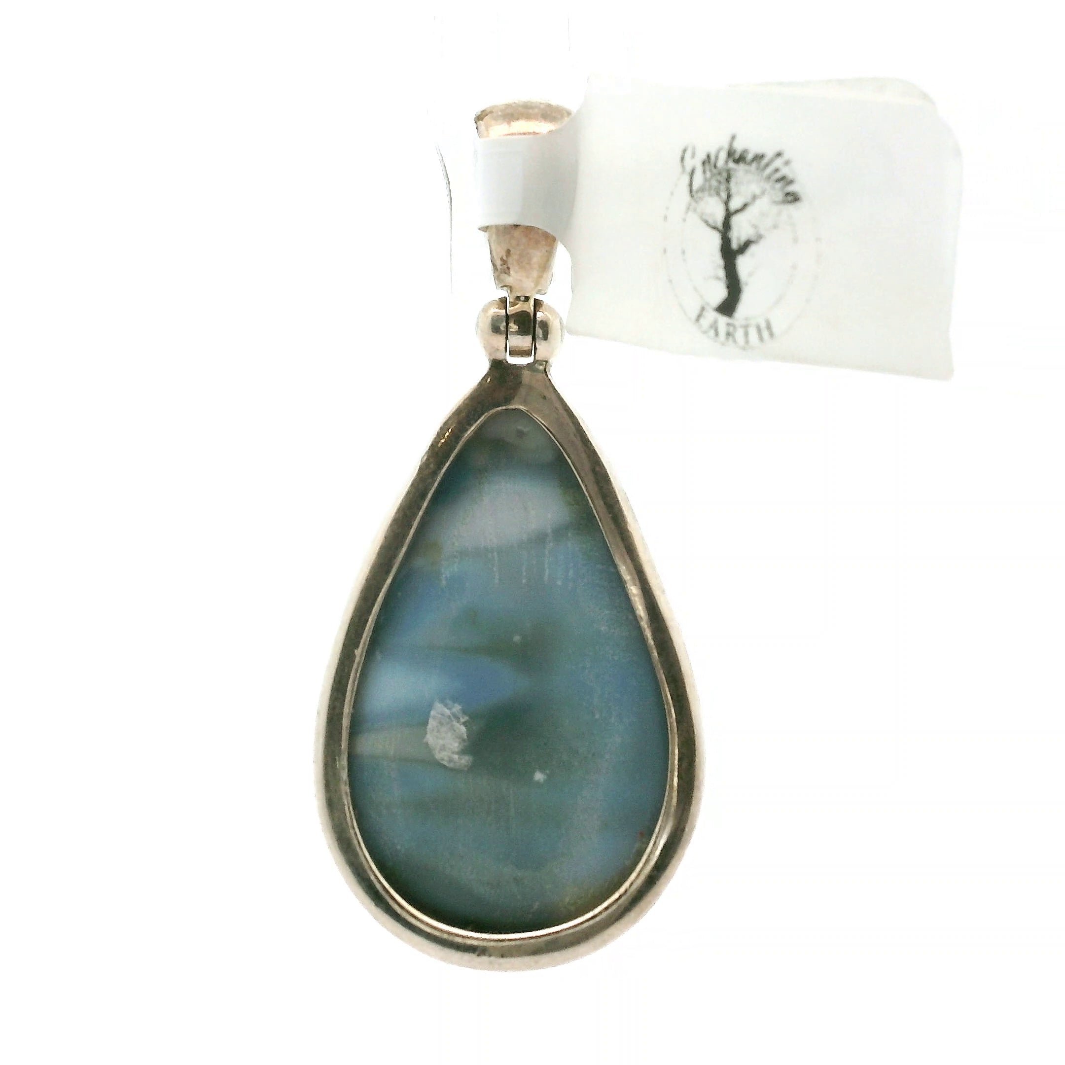 Owyhee Opal Pendant .925 Silver for Emotional Healing and Balance