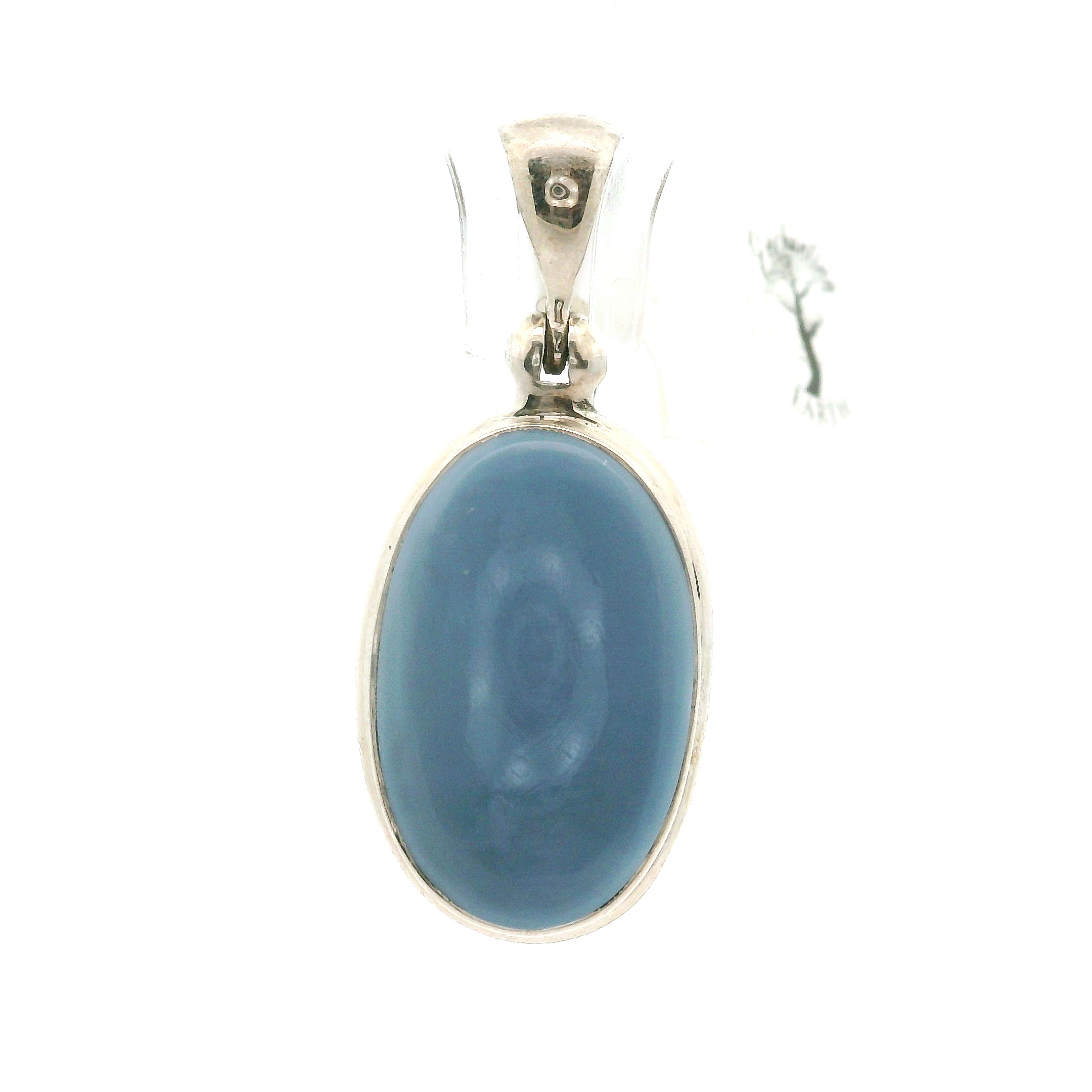 Owyhee Opal Pendant .925 Silver for Emotional Healing and Balance