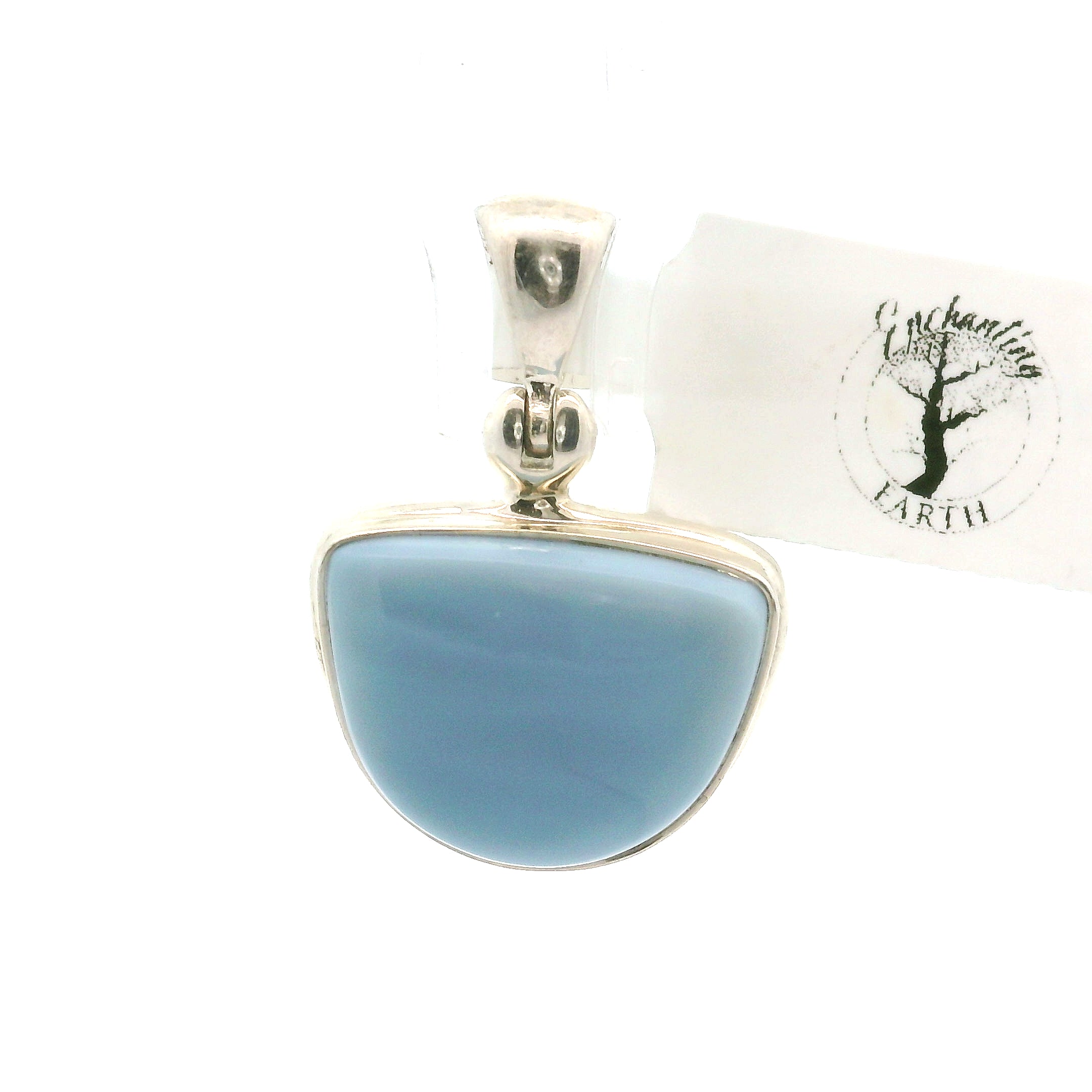 Owyhee Opal Pendant .925 Silver for Emotional Healing and Balance
