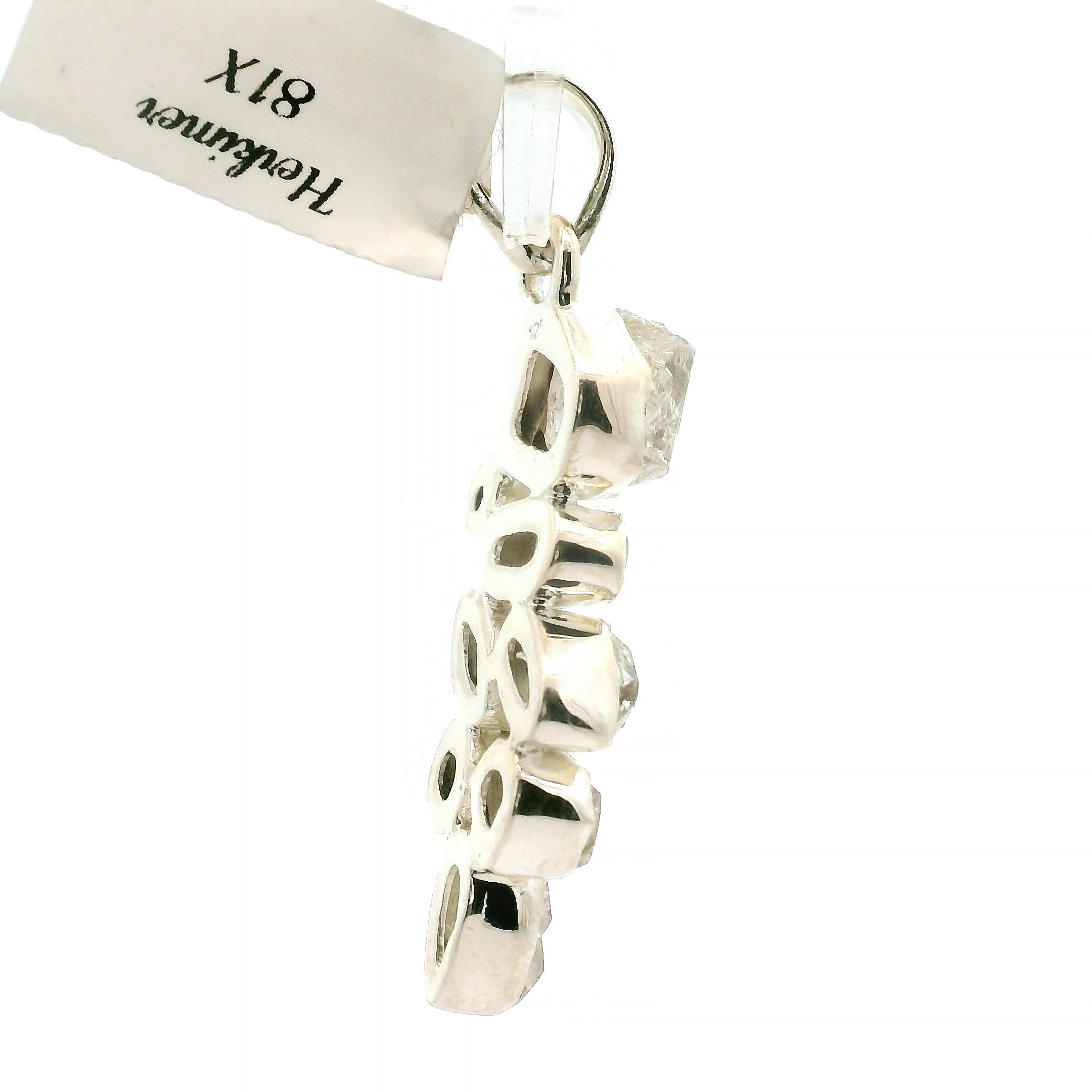Blue Topaz Multi-Stone Pendant .925 Silver for Higher Levels of Awareness, Peaceful Communication and Clarity