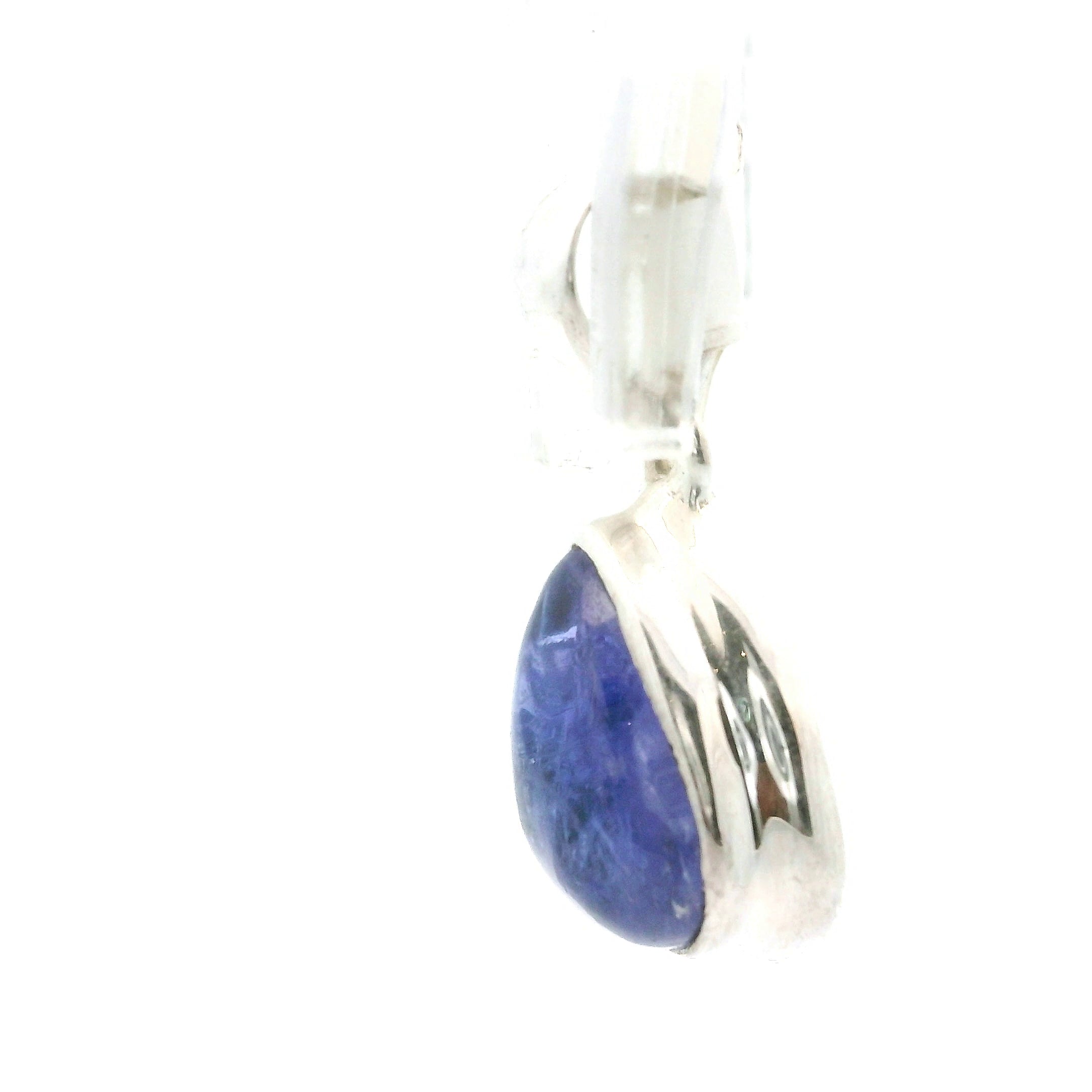 Tanzanite Pendant .925 Silver for Elevating your Consciousness