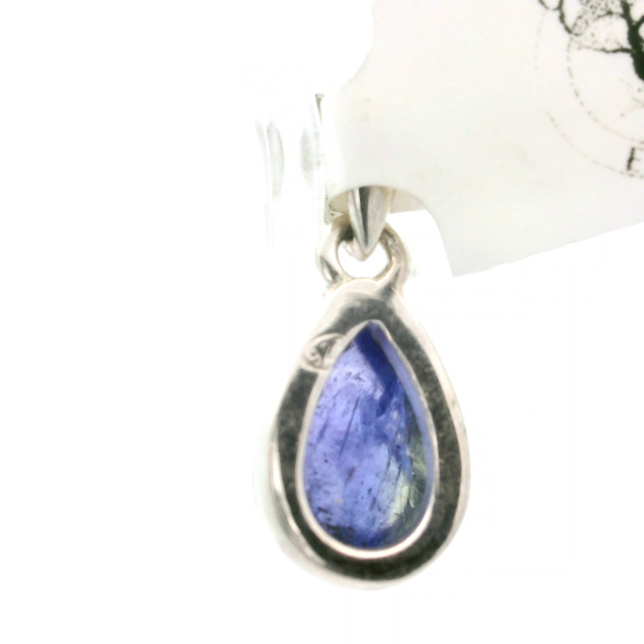 Tanzanite Pendant .925 Silver for Elevating your Consciousness