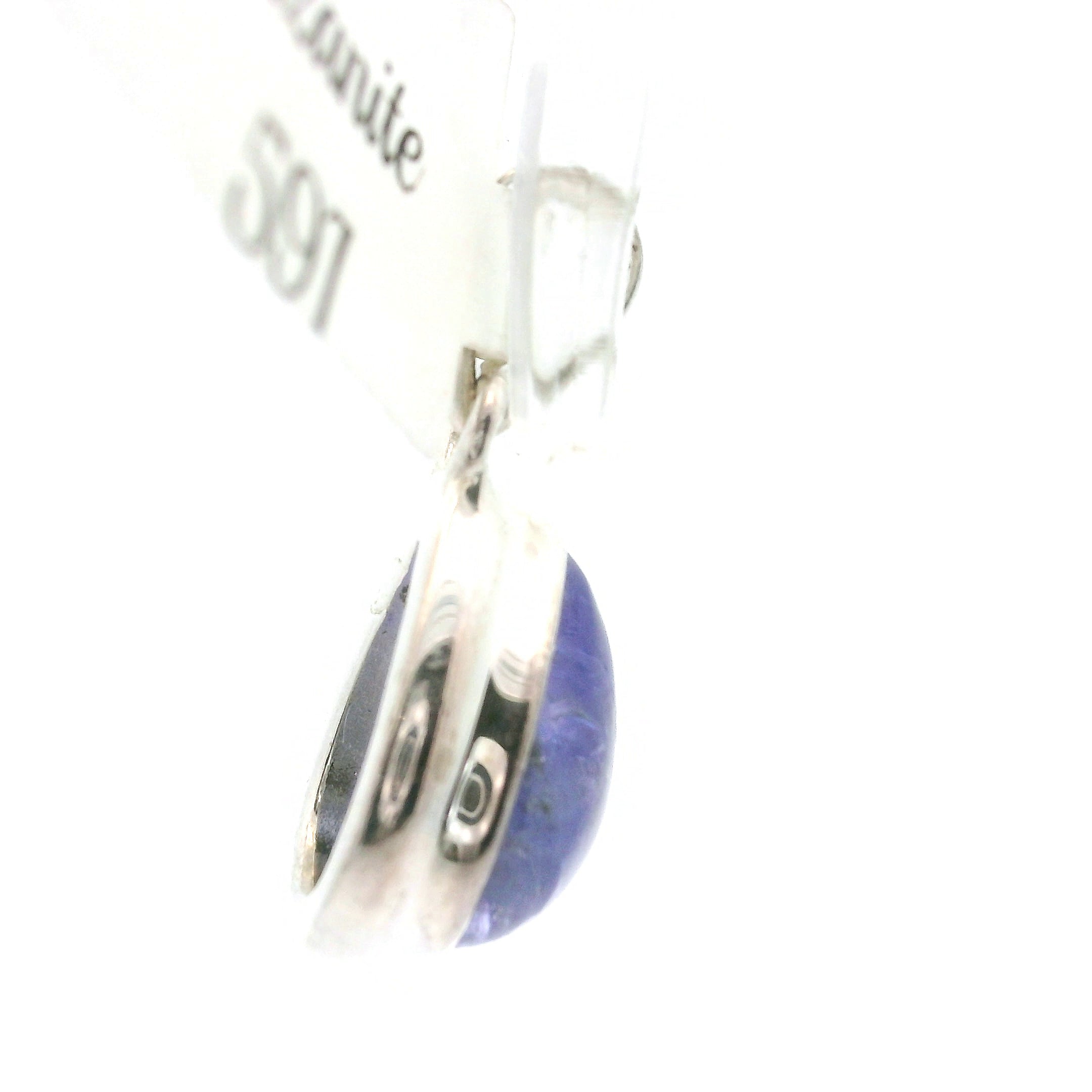 Tanzanite Pendant .925 Silver for Elevating your Consciousness