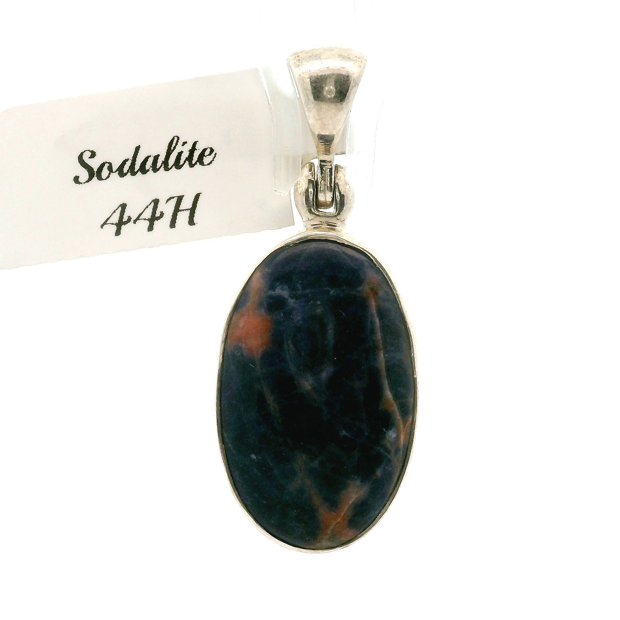 Sodalite Pendant .925 Silver for Dream Recall and Relaxation