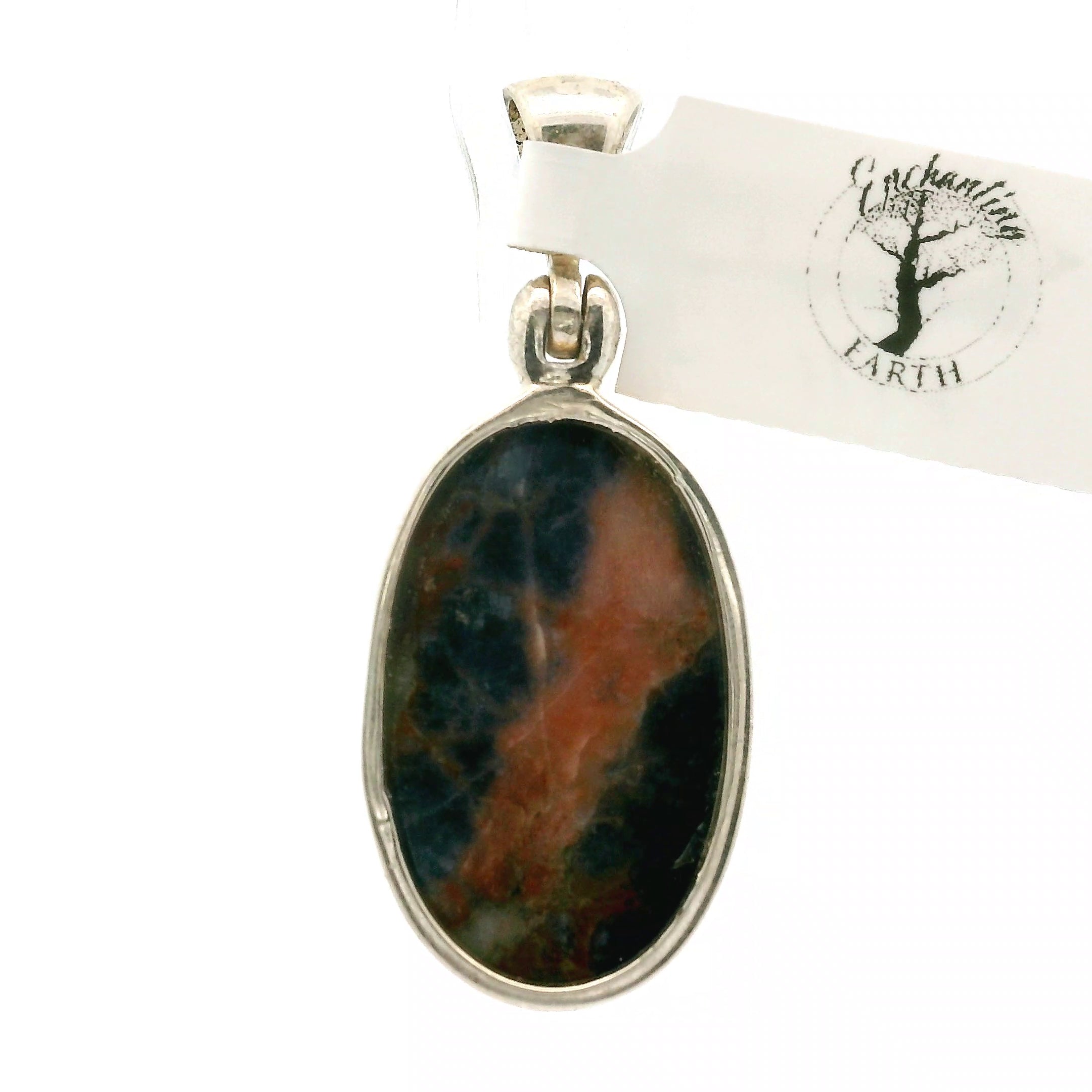 Sodalite Pendant .925 Silver for Dream Recall and Relaxation