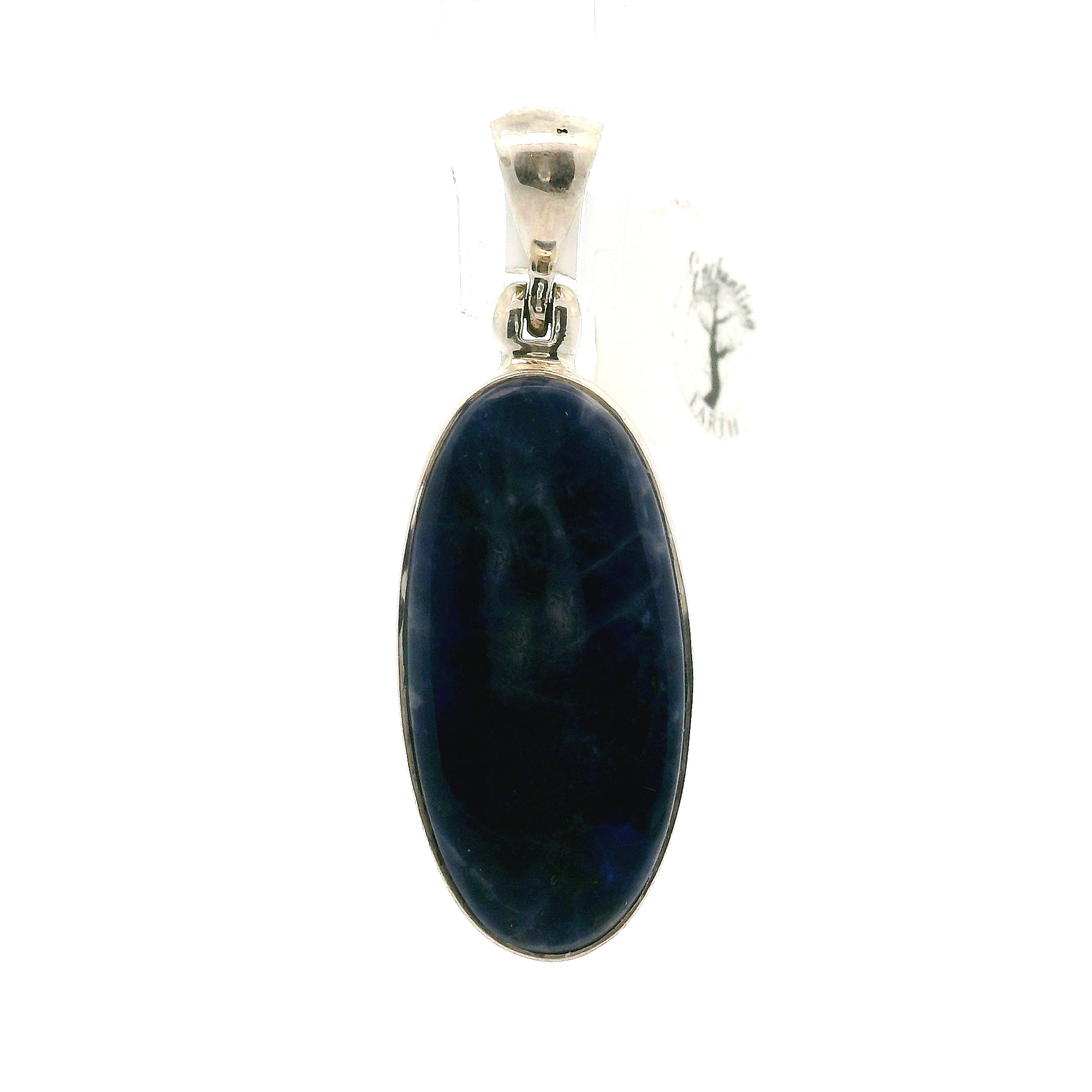 Sodalite Pendant .925 Silver for Dream Recall and Relaxation