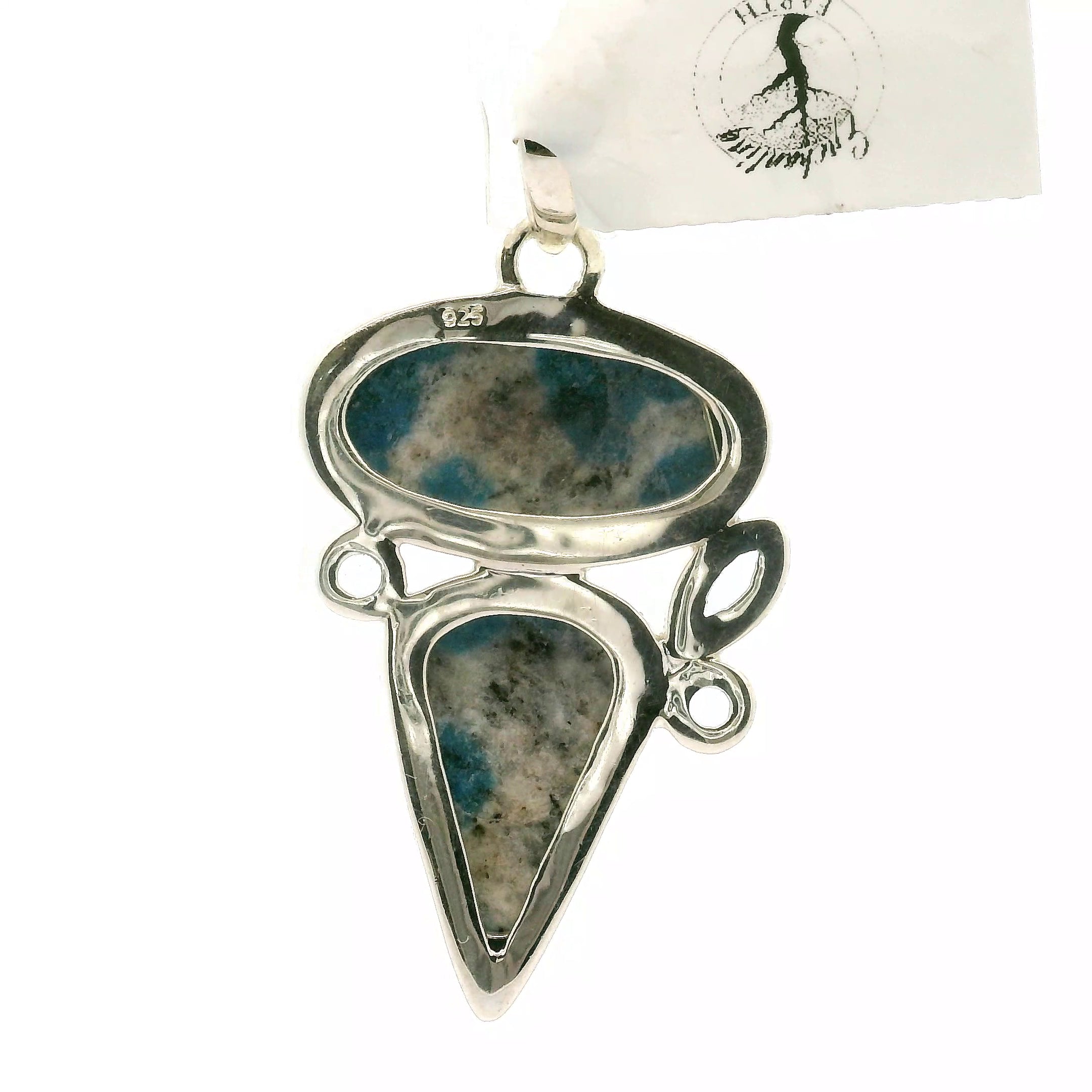 K2 Multi-Stone Pendant .925 Silver for Dream Recall and Relaxation