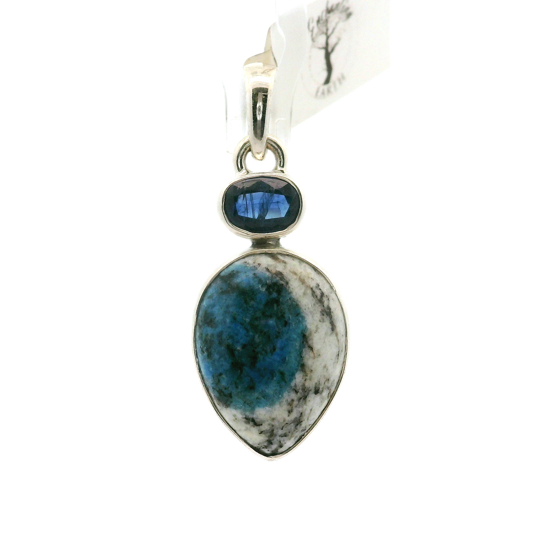 K2 Multi-Stone Pendant .925 Silver for Dream Recall and Relaxation