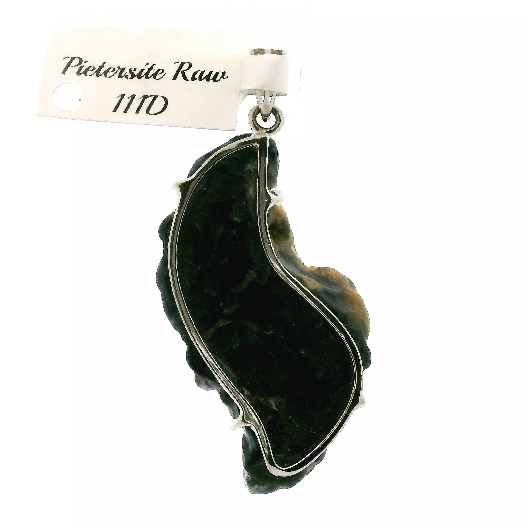 Pietersite Pendants .925 Silver for Intuition, Transformation and Willpower