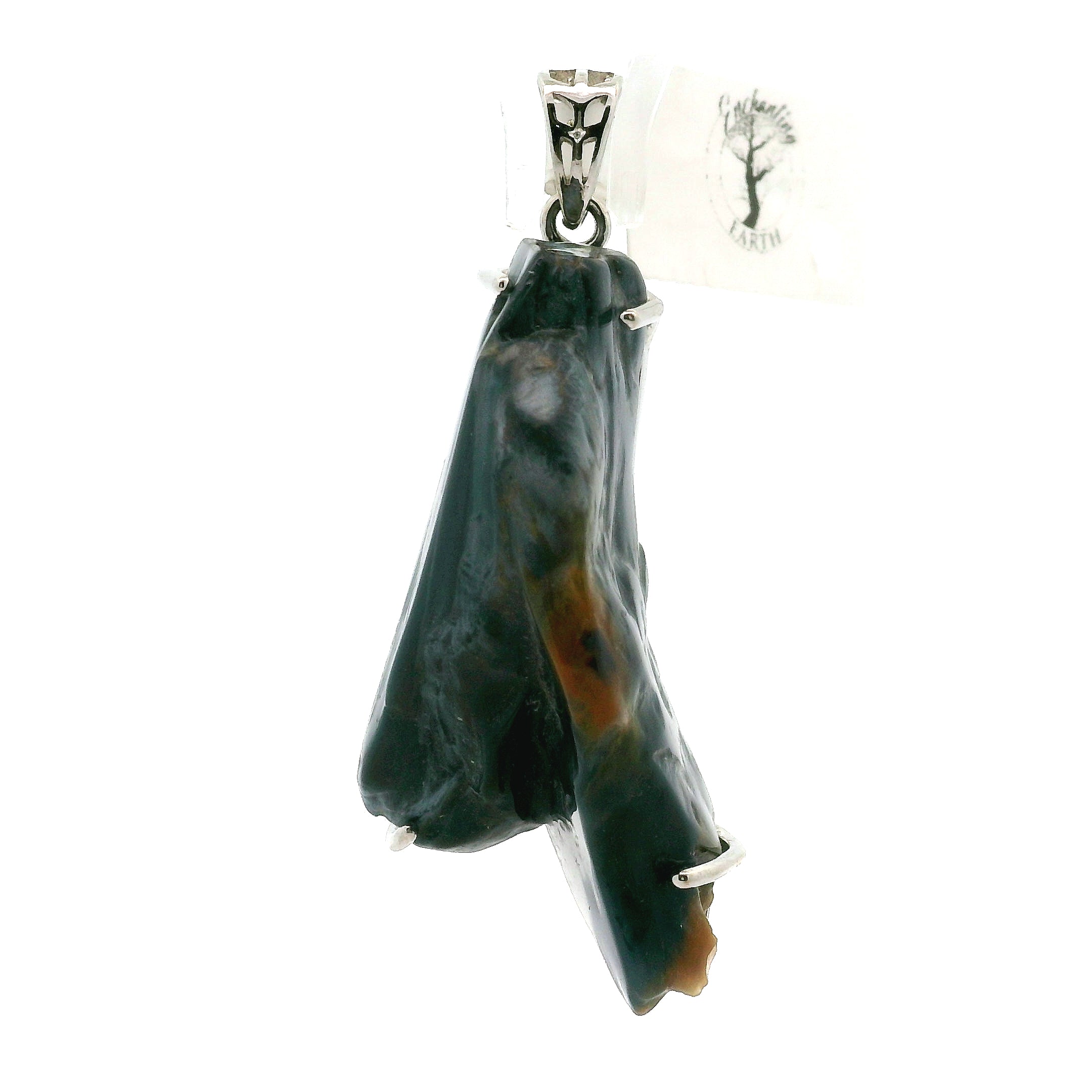 Pietersite Pendants .925 Silver for Intuition, Transformation and Willpower