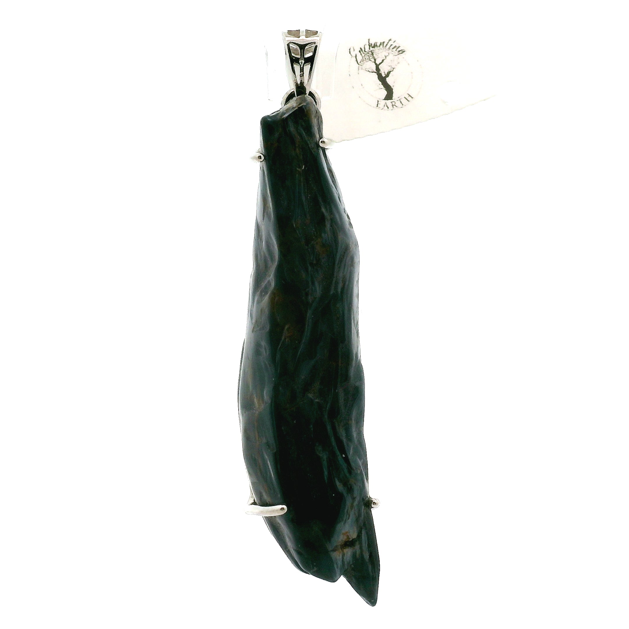 Pietersite Pendants .925 Silver for Intuition, Transformation and Willpower
