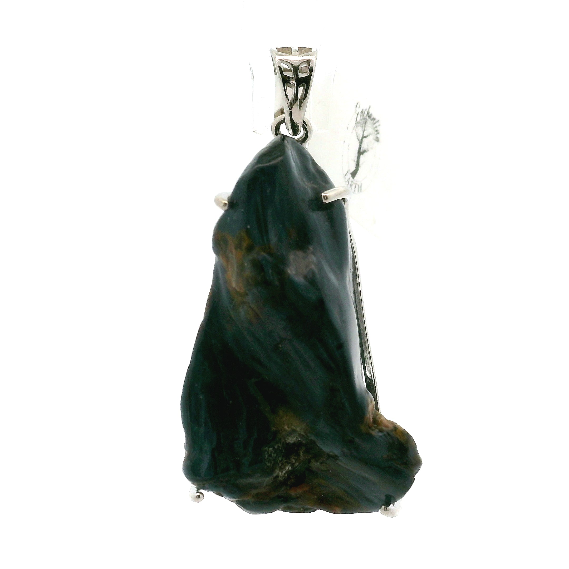 Pietersite Pendants .925 Silver for Intuition, Transformation and Willpower