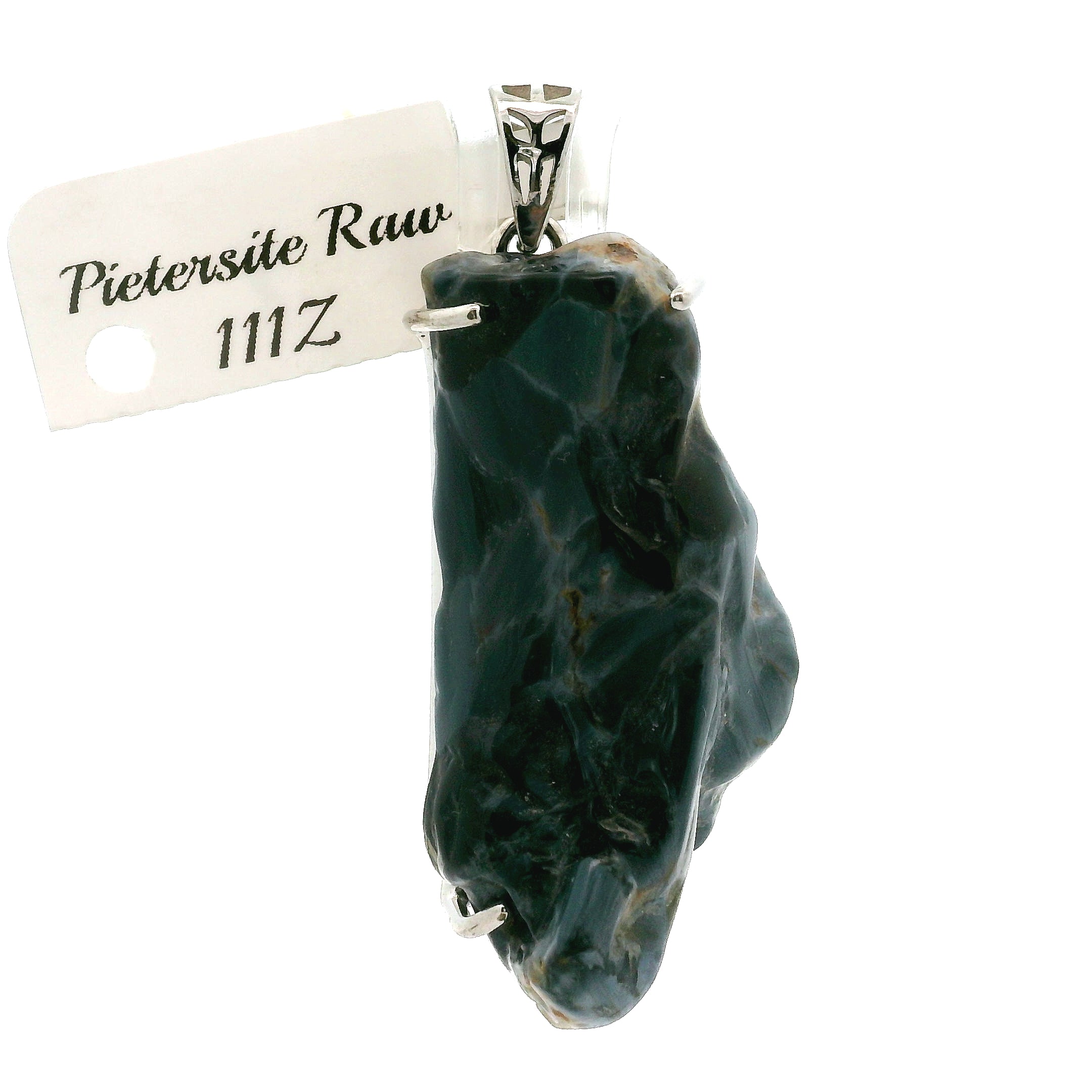 Pietersite Pendants .925 Silver for Intuition, Transformation and Willpower