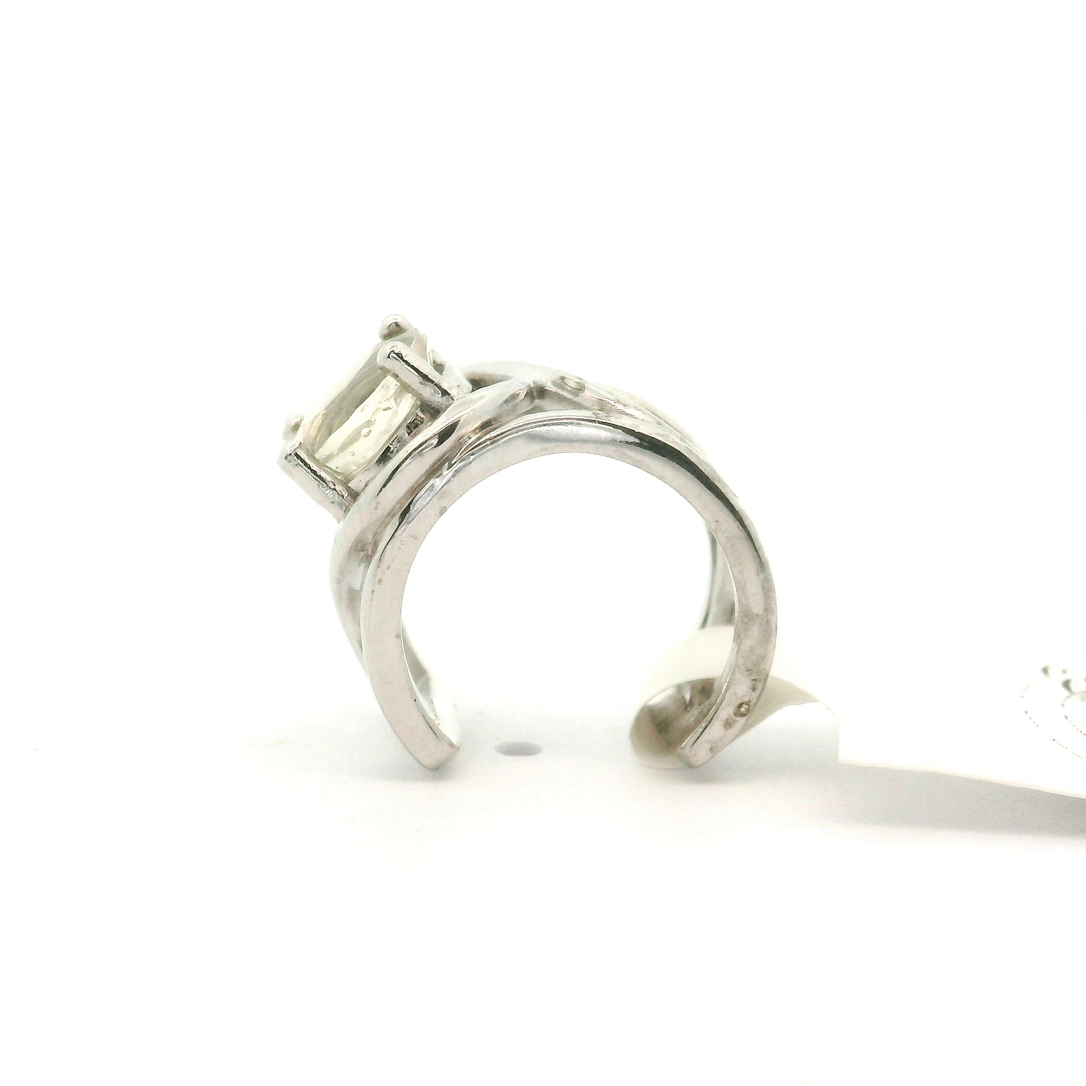 Libyan Desert Glass Enchanting Gemstone Ear Cuff .925 Silver for Enlightenment, Inner Peace & Spiritual Transformation