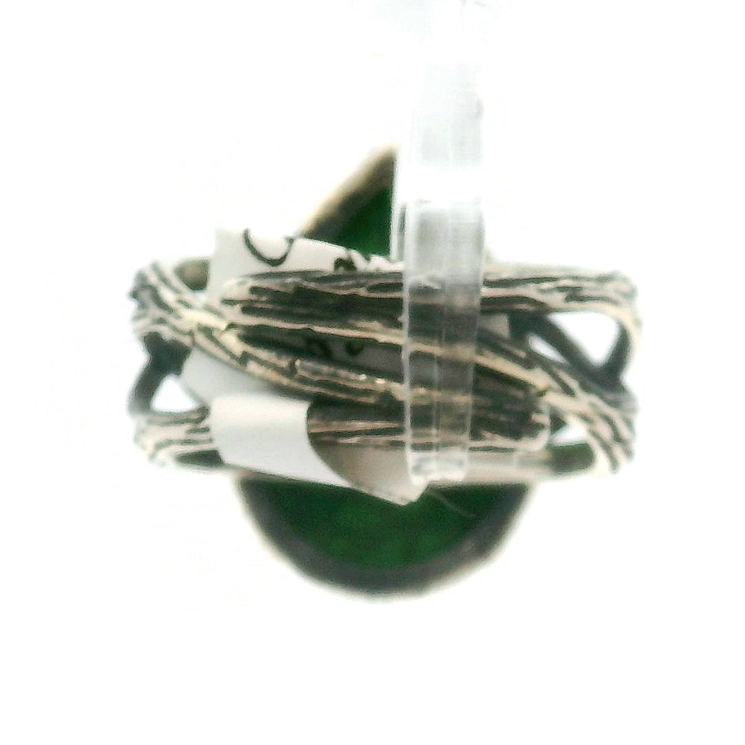 Maw Sit Sit Bad Witch Cuff Ring .925 Silver for Attracting New Relationships and Opportunities