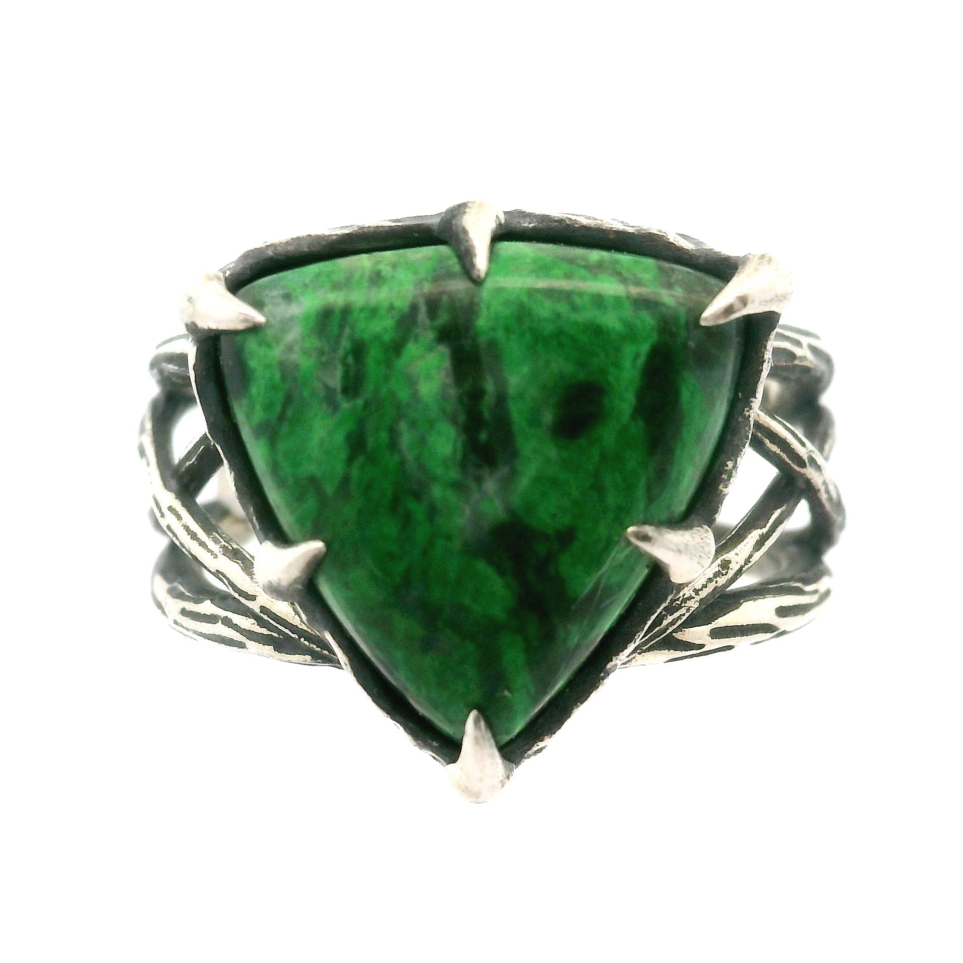 Maw Sit Sit Bad Witch Cuff Ring .925 Silver for Attracting New Relationships and Opportunities