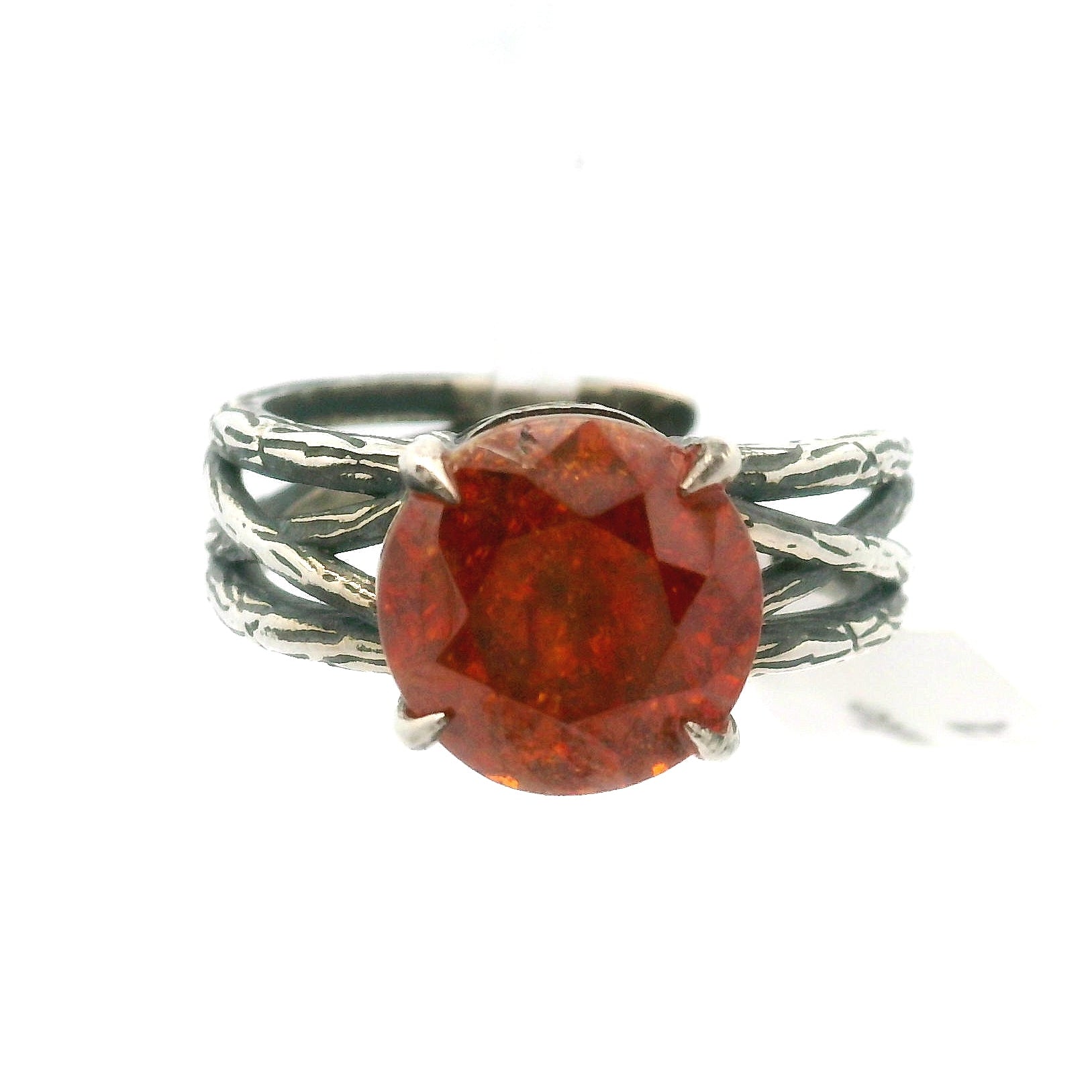 Bad Witch Sphalerite Cuff Ring .925 Silver for Clarity, Inspiration, Manifestation and Protection