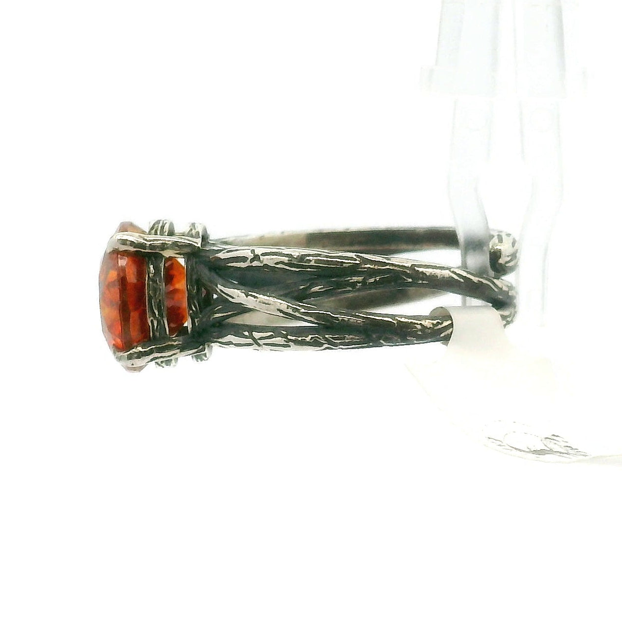 Bad Witch Sphalerite Cuff Ring .925 Silver for Clarity, Inspiration, Manifestation and Protection