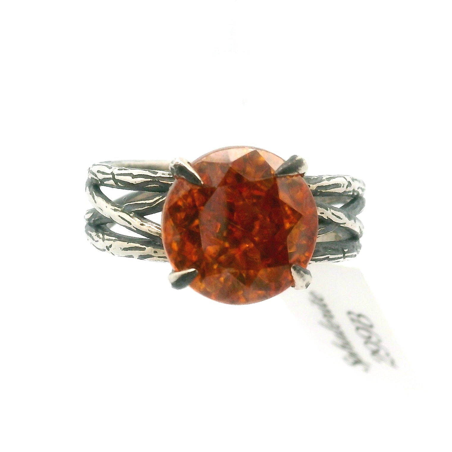 Bad Witch Sphalerite Cuff Ring .925 Silver for Clarity, Inspiration, Manifestation and Protection