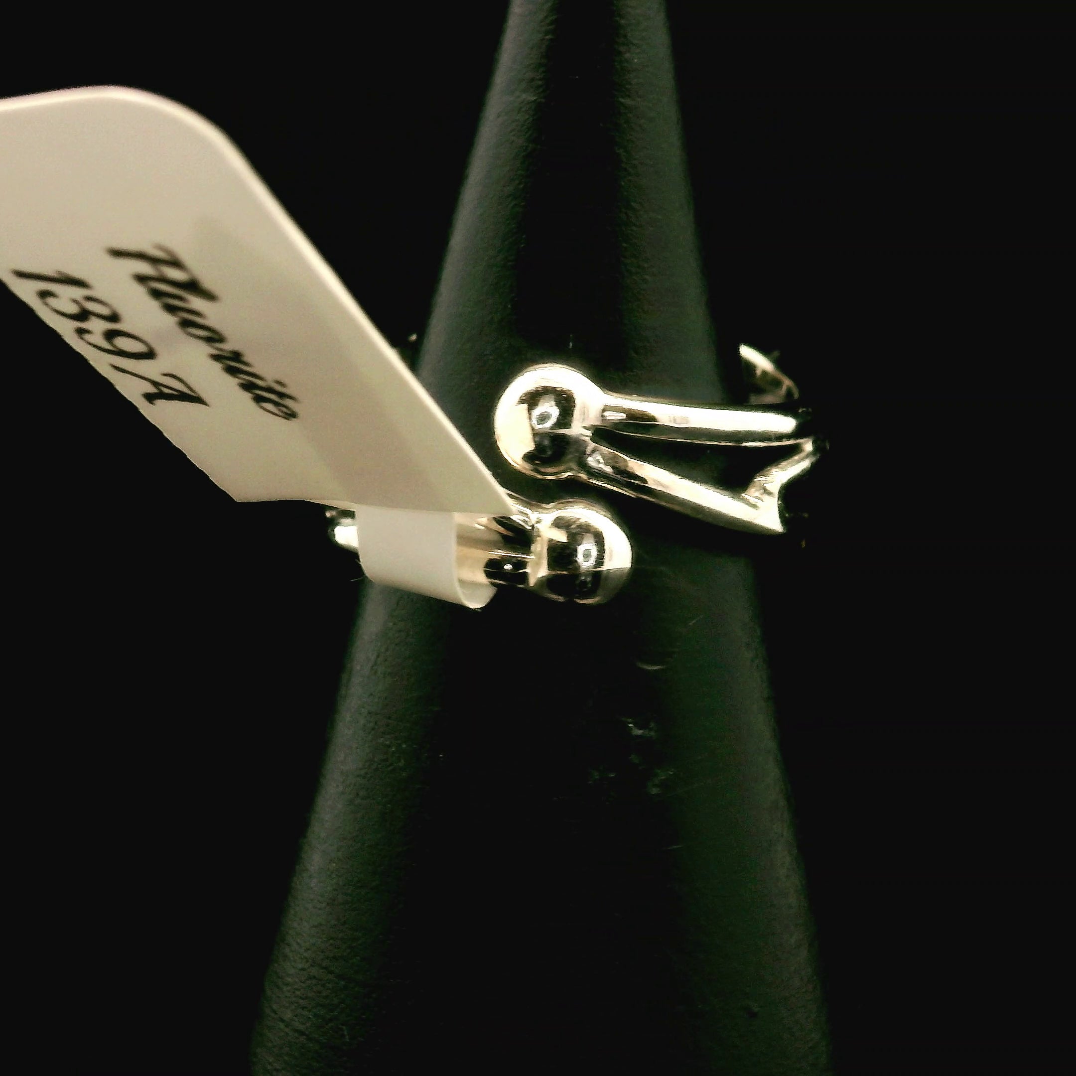 Ethiopian Fluorite Cuff Ring .925 Silver for Clarity and Focus