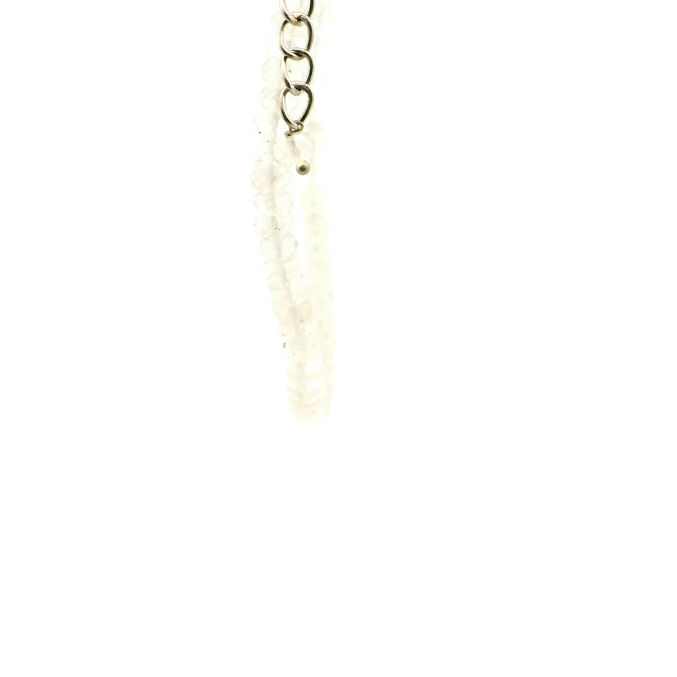 Libyan Desert Glass Faceted Rondelle Necklace for Confidence, Manifestation and Personal Power
