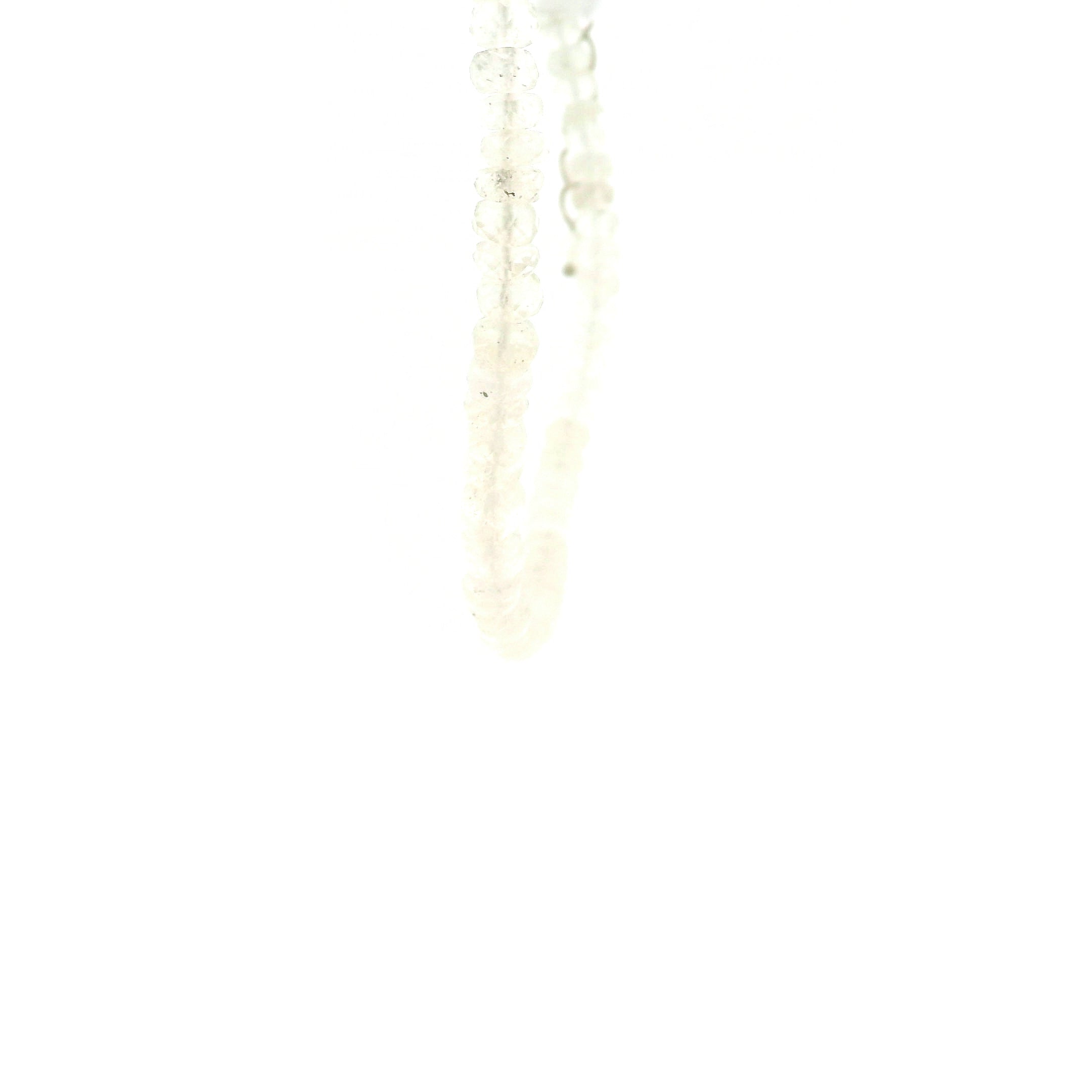 Libyan Desert Glass Faceted Rondelle Necklace for Confidence, Manifestation and Personal Power