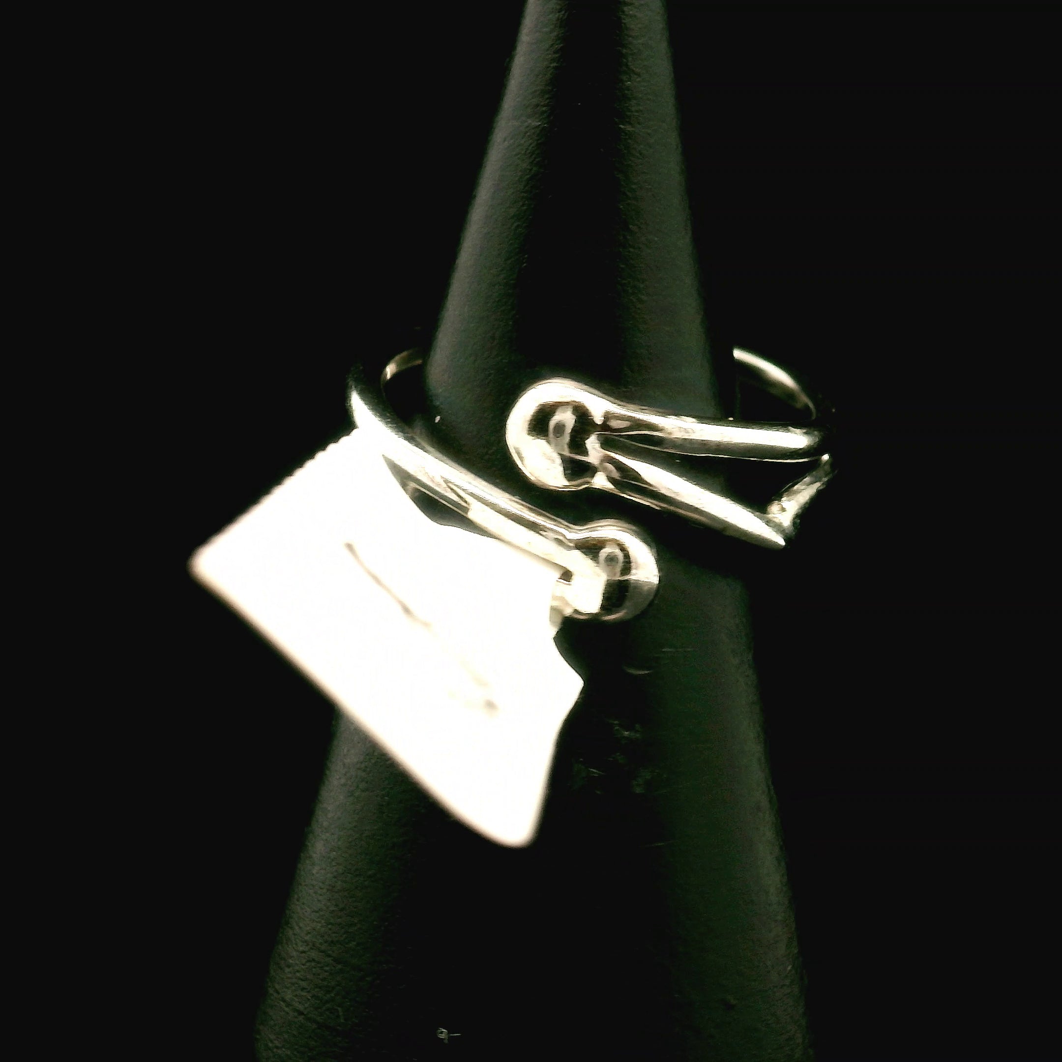 Blue Apatite Midi Cuff Ring .925 Silver for Overall Health and Wellness